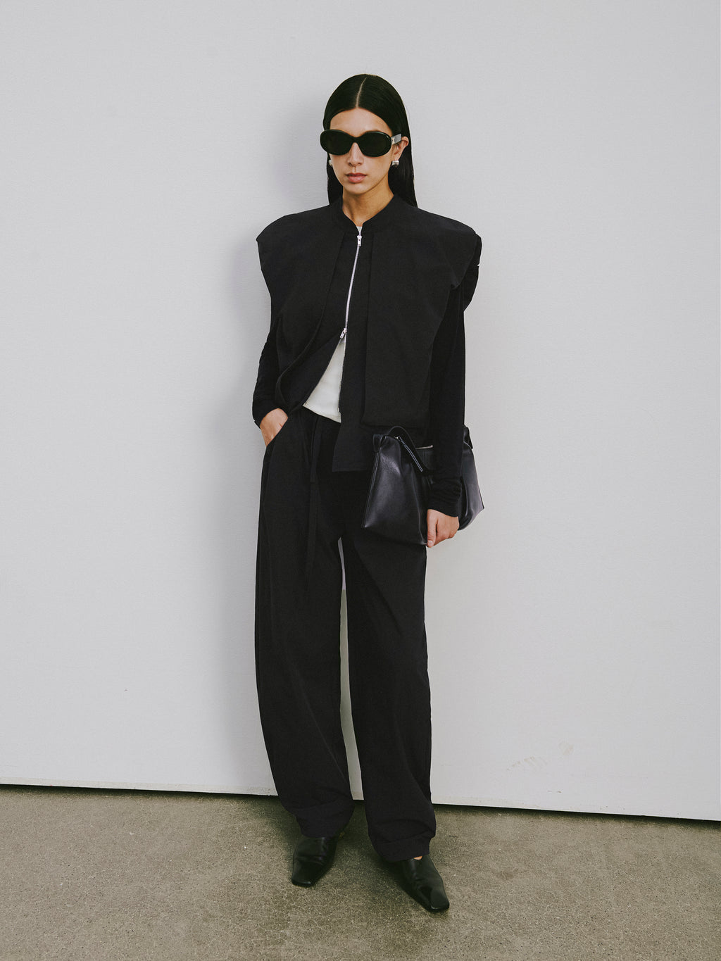 Mock Two-Piece Jacket