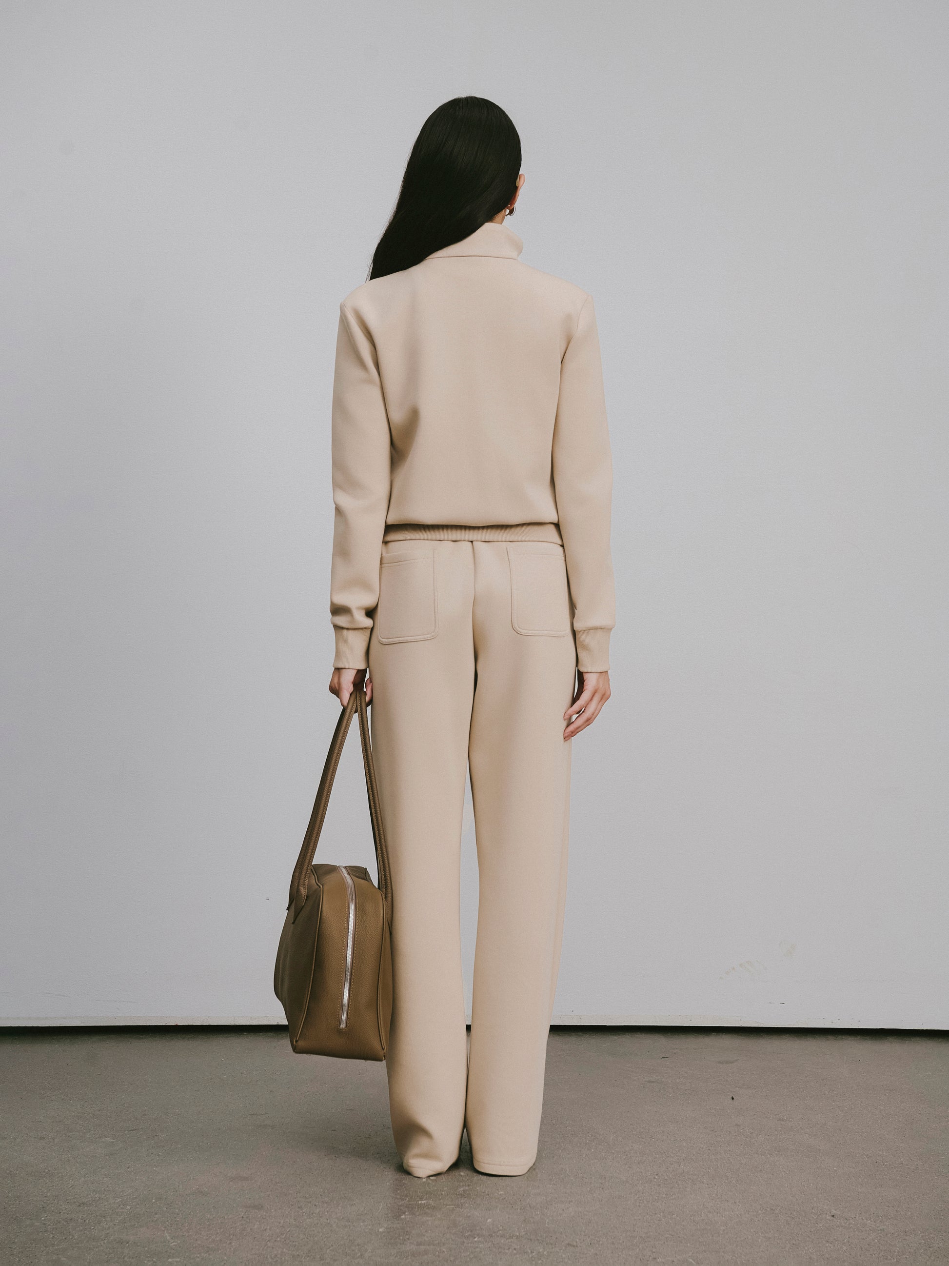 Relaxed Straight-Leg Sweatpants