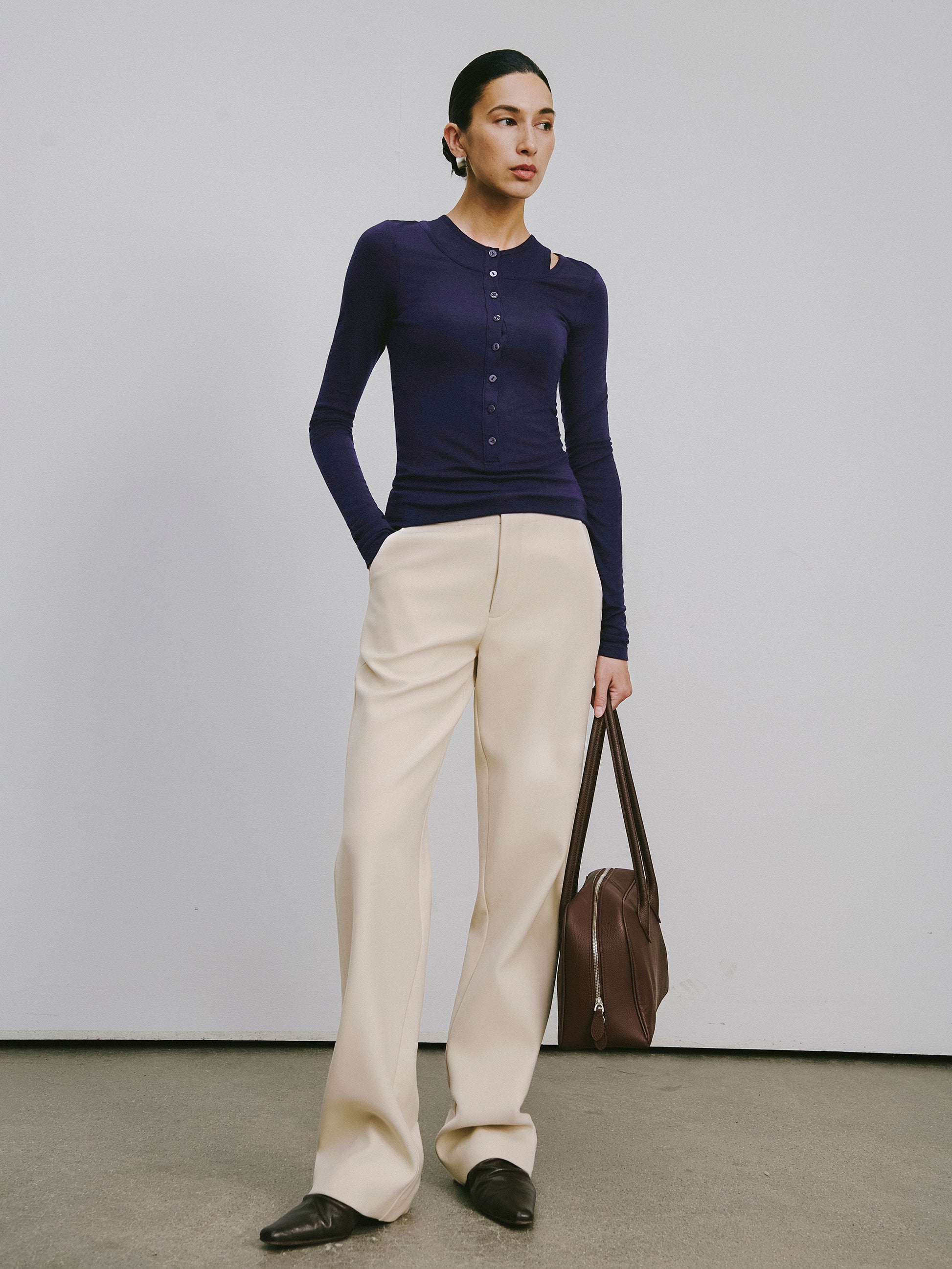 Straight-Cut Trousers