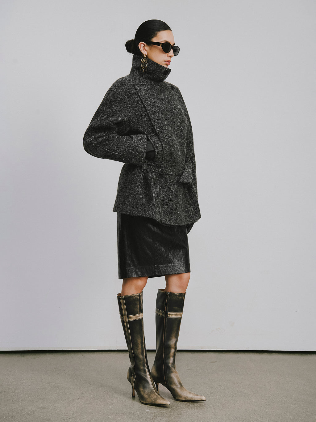 Wool-Blend Overcoat
