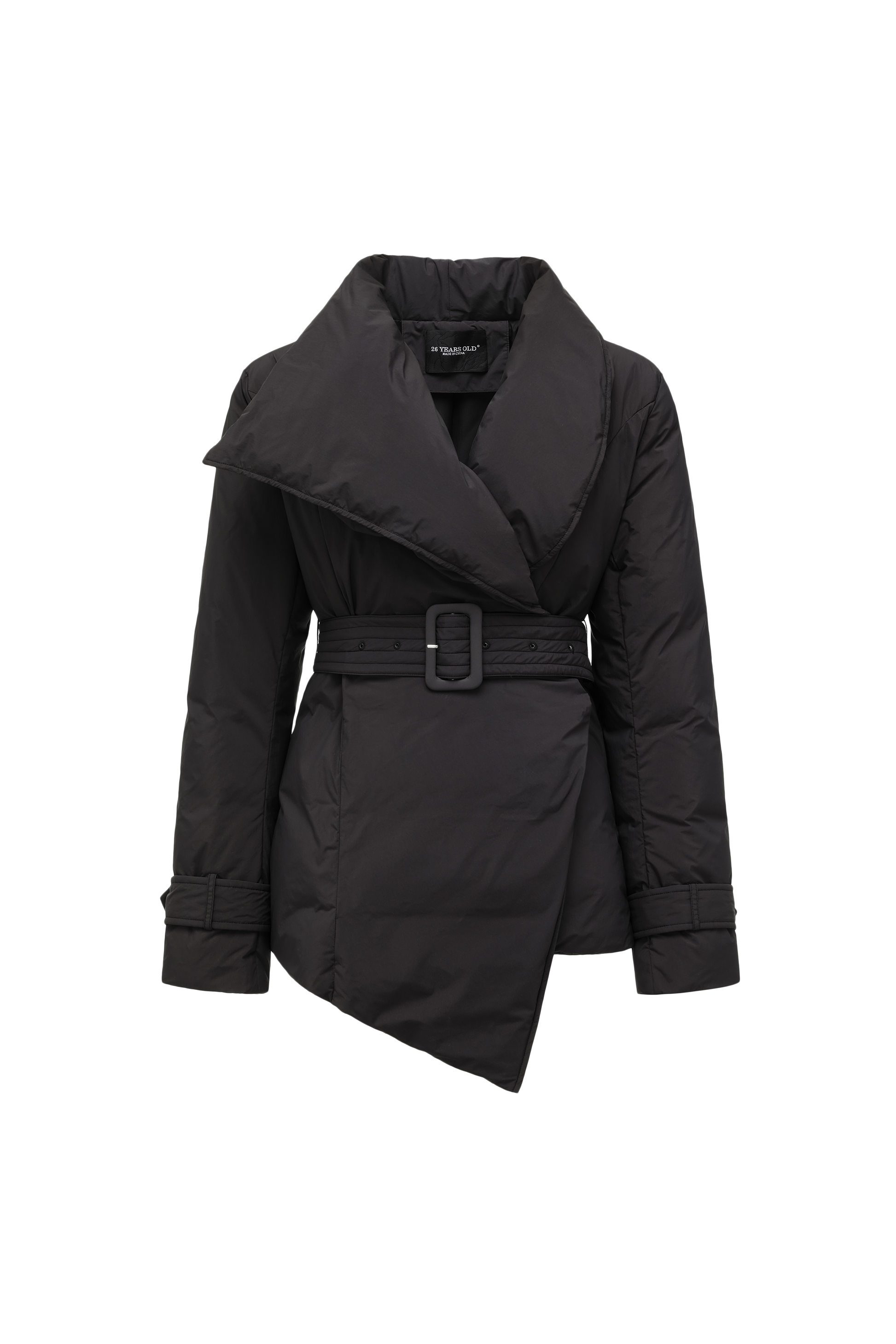 Large Collar Short Down Jacket