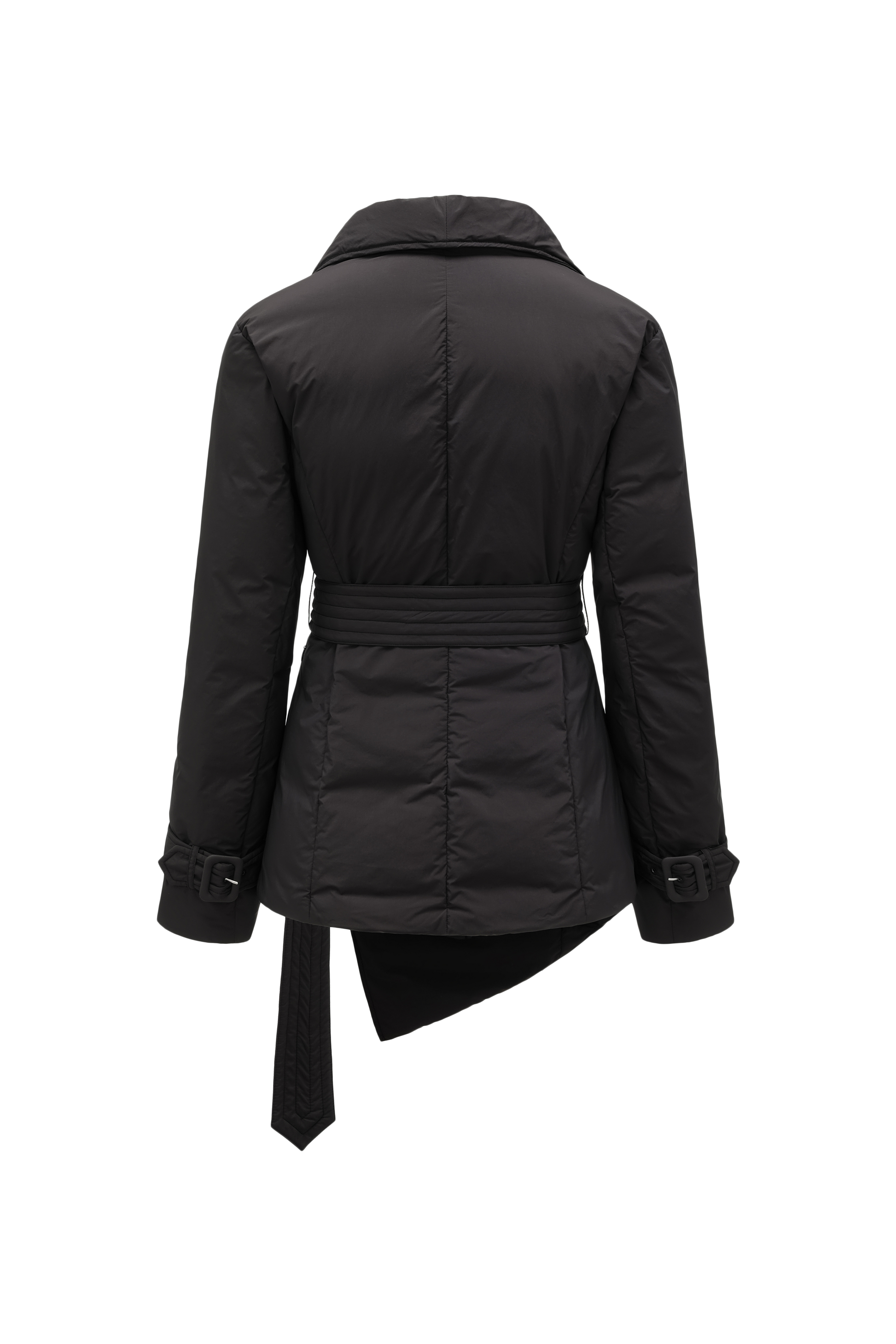 Large Collar Short Down Jacket