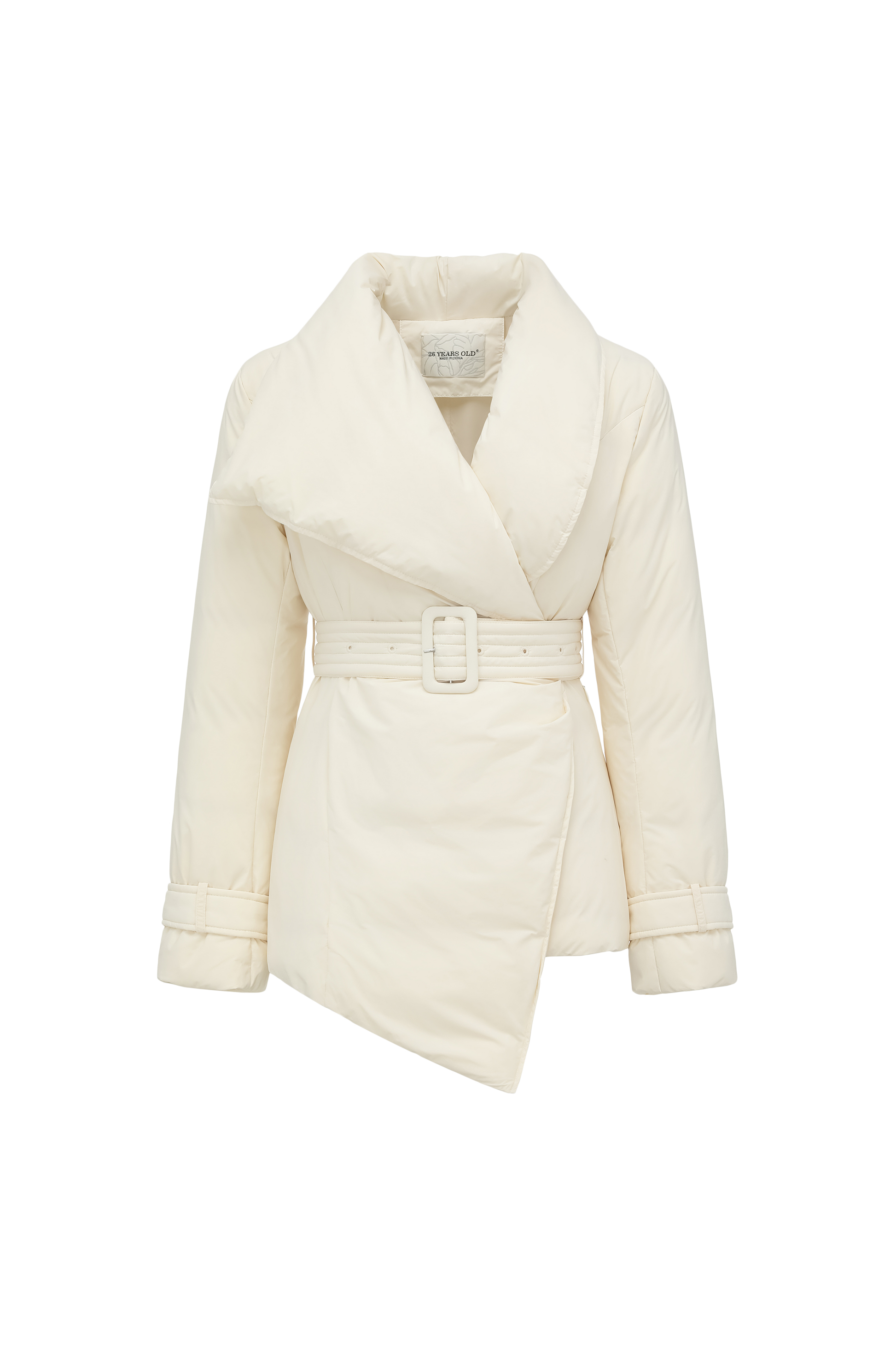 Large Collar Short Down Jacket