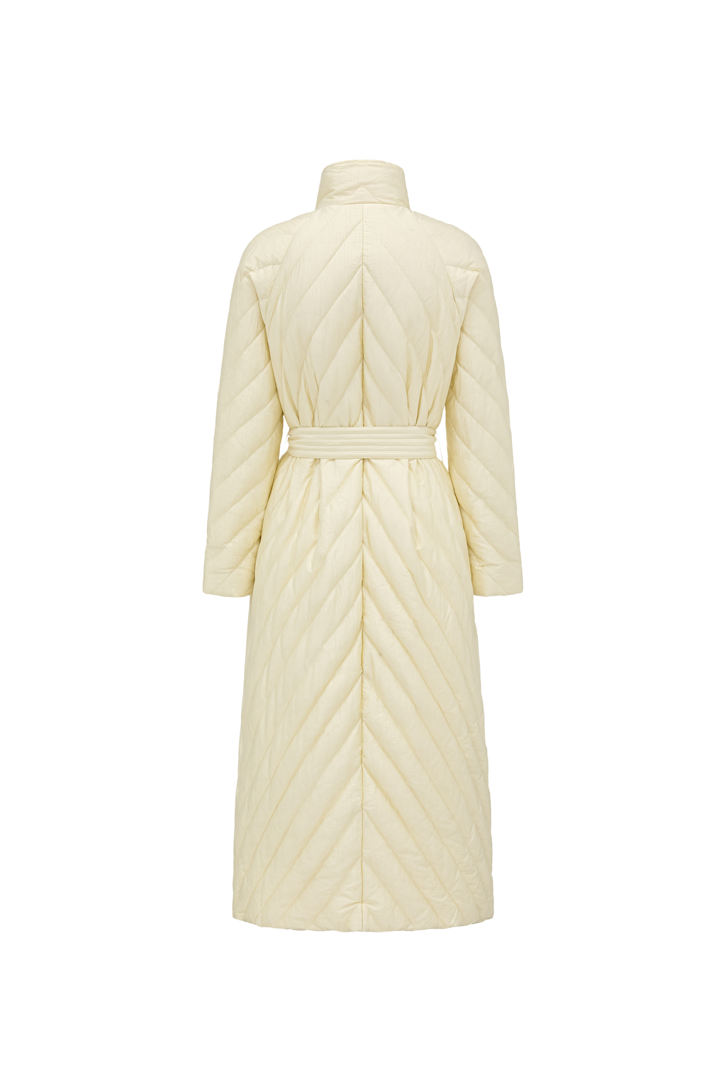 Toggle-Button Long Down Coat