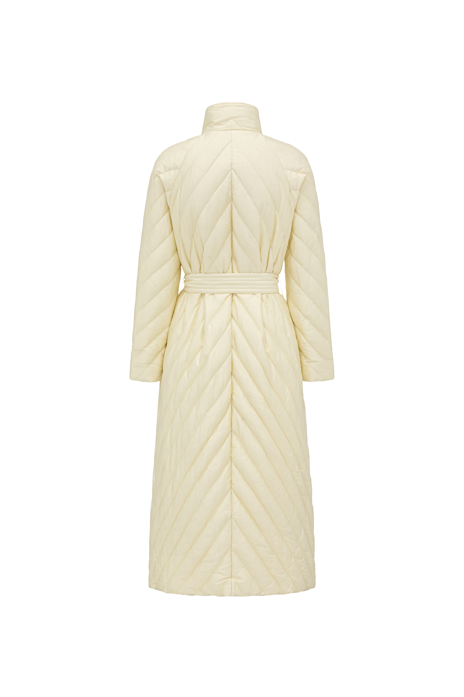 Toggle-Button Long Down Coat