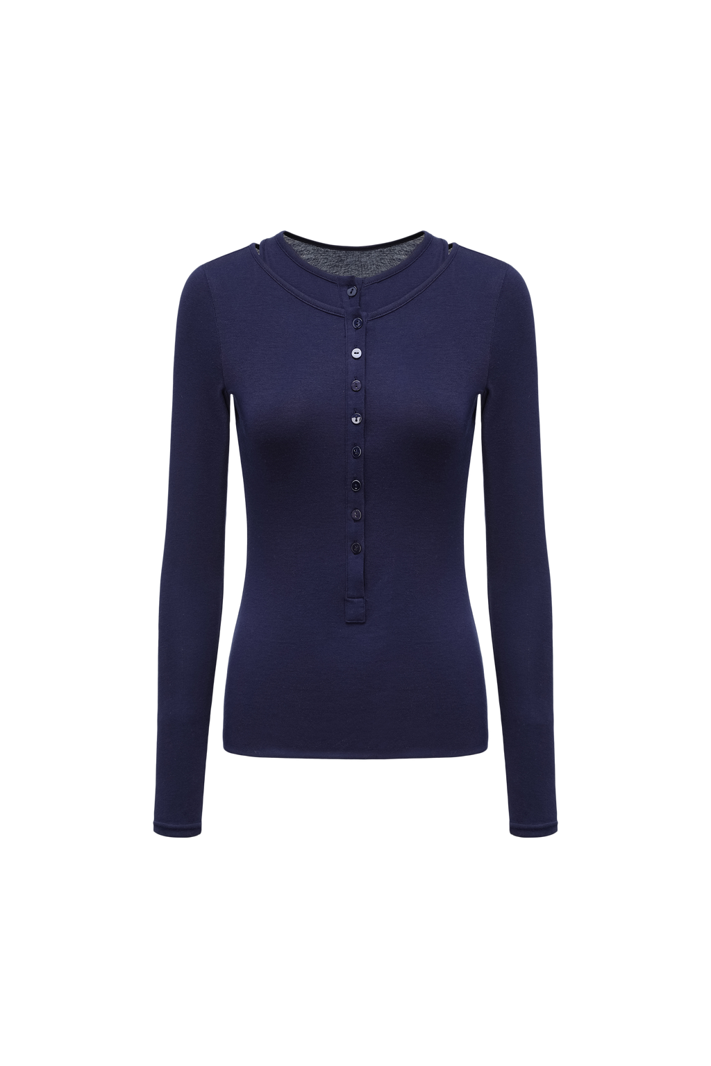 Fake Two-Piece Knit Top