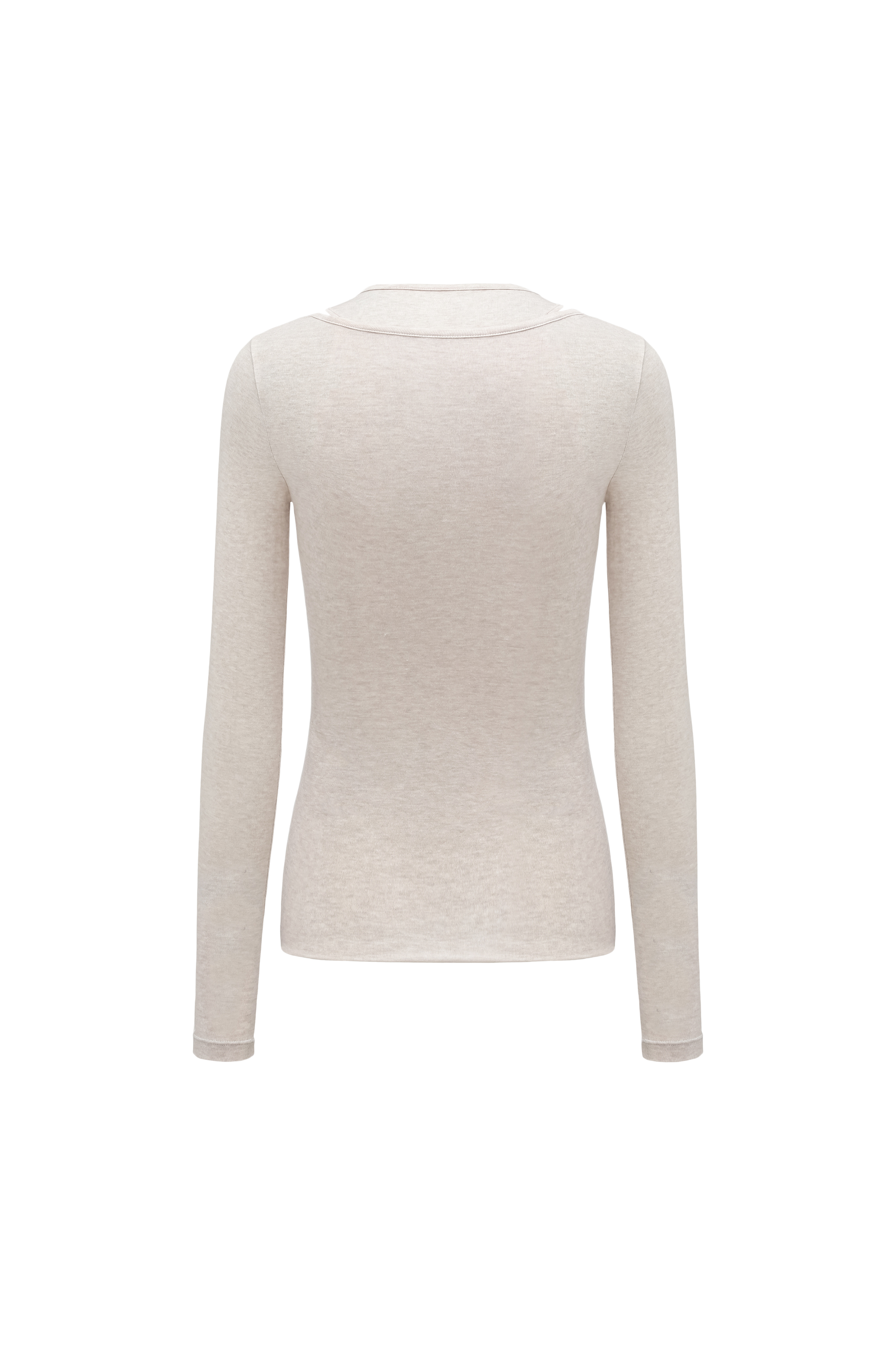 Fake Two-Piece Knit Top