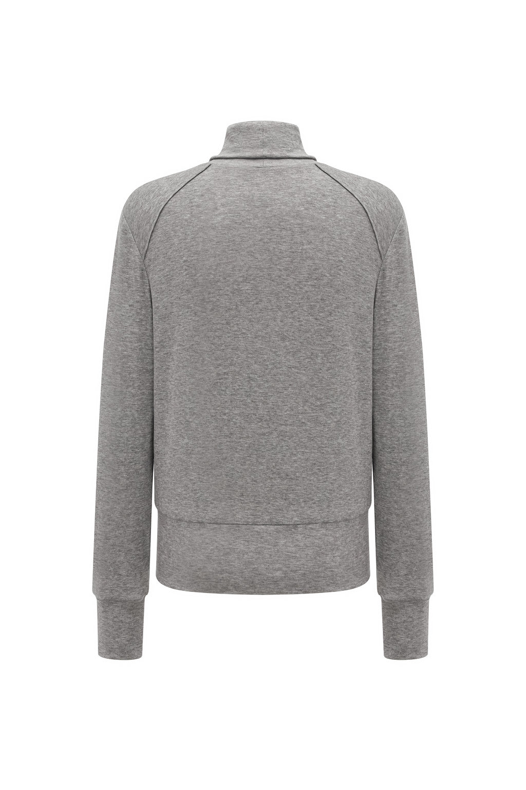 Square Neck Lyocell-Wool Knit Top