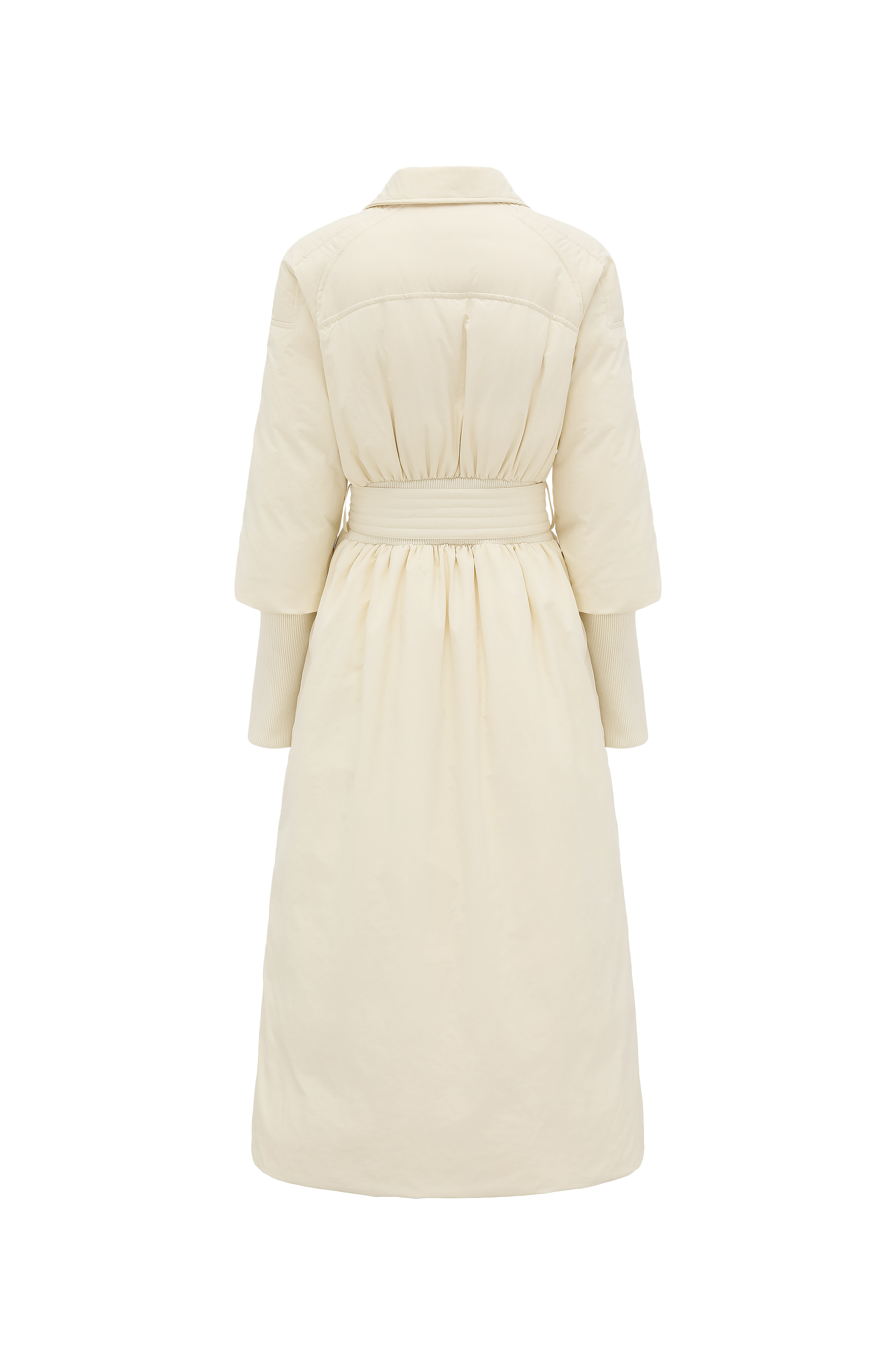 Raglan Sleeve White Goose Down Coat