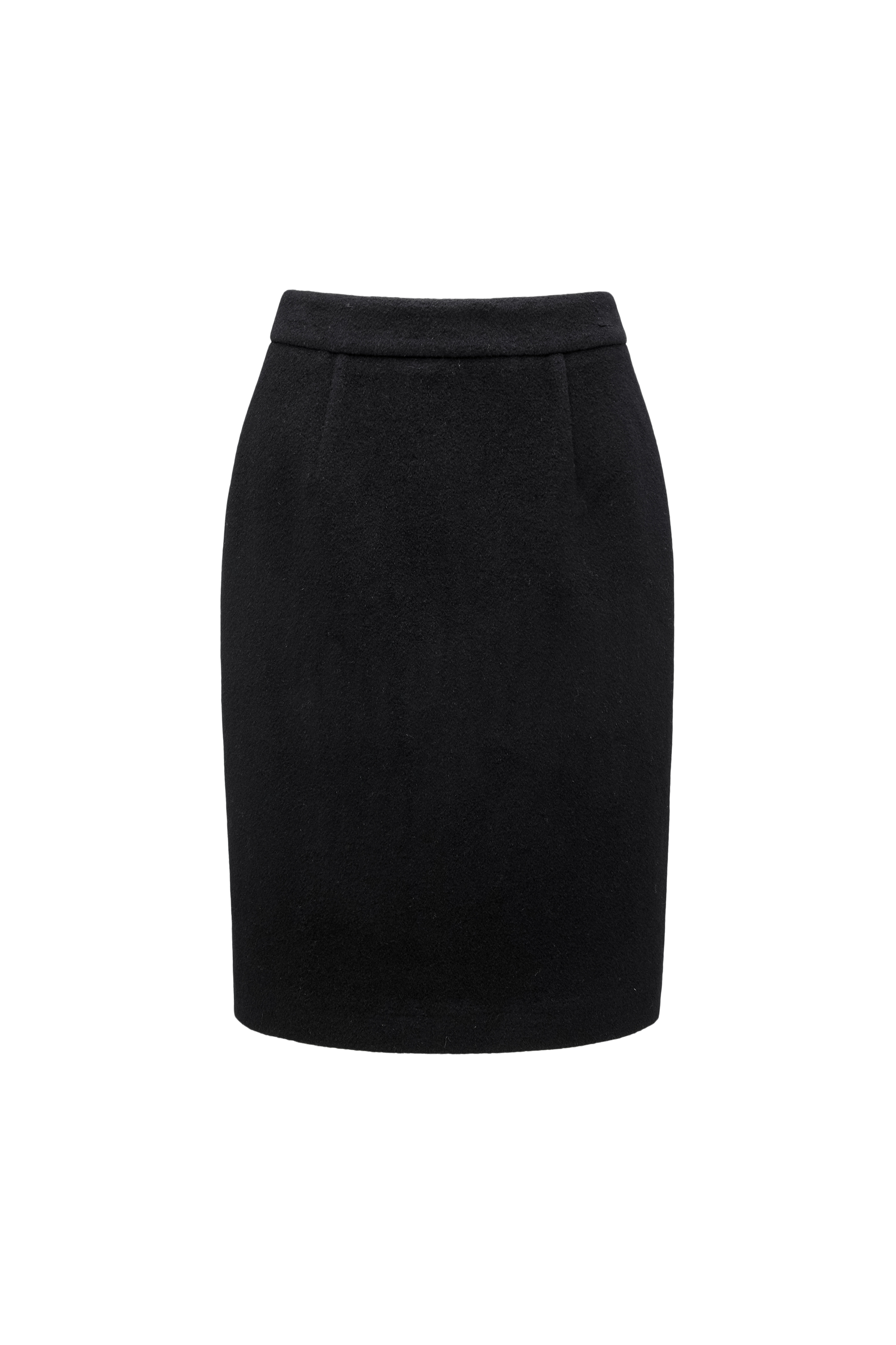 Wool Pencil Skirt
