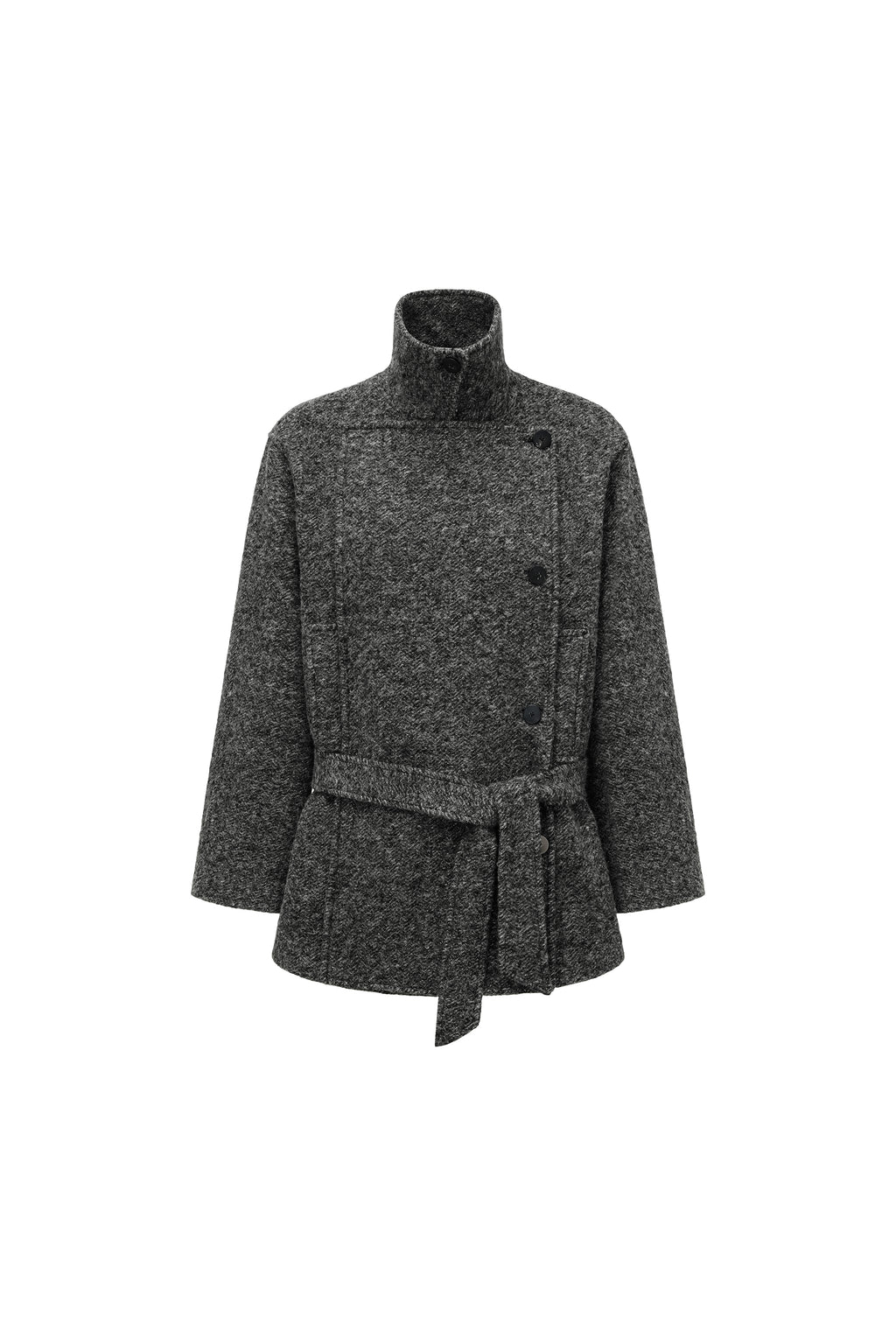 Wool-Blend Overcoat