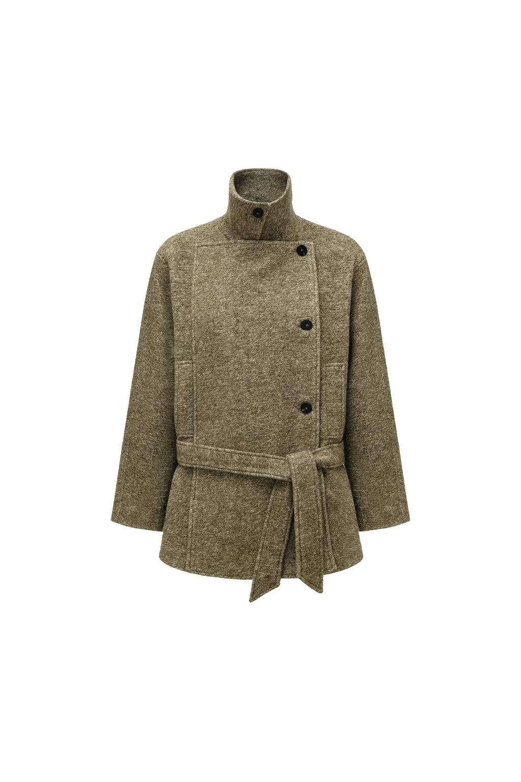 Wool-Blend Overcoat