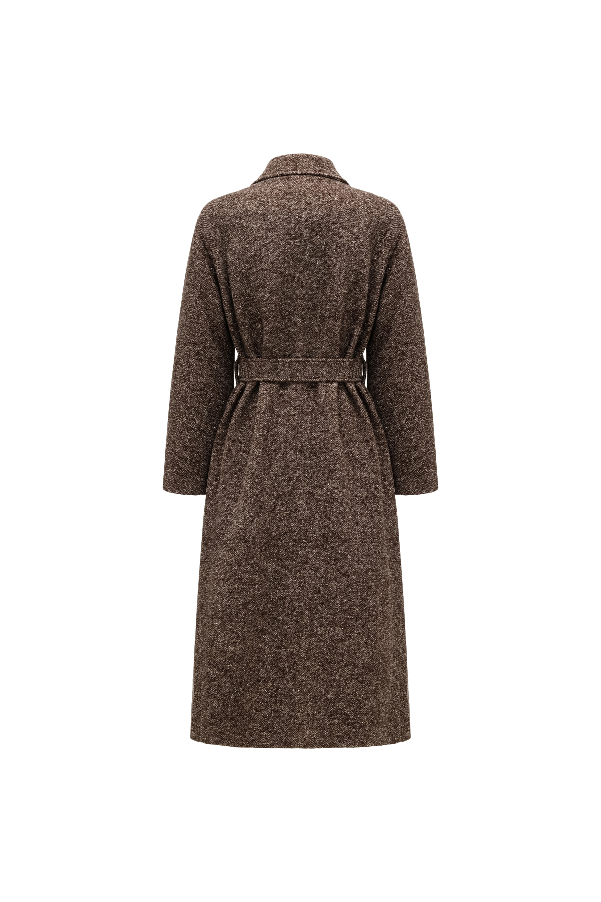 Wool Long Overcoat