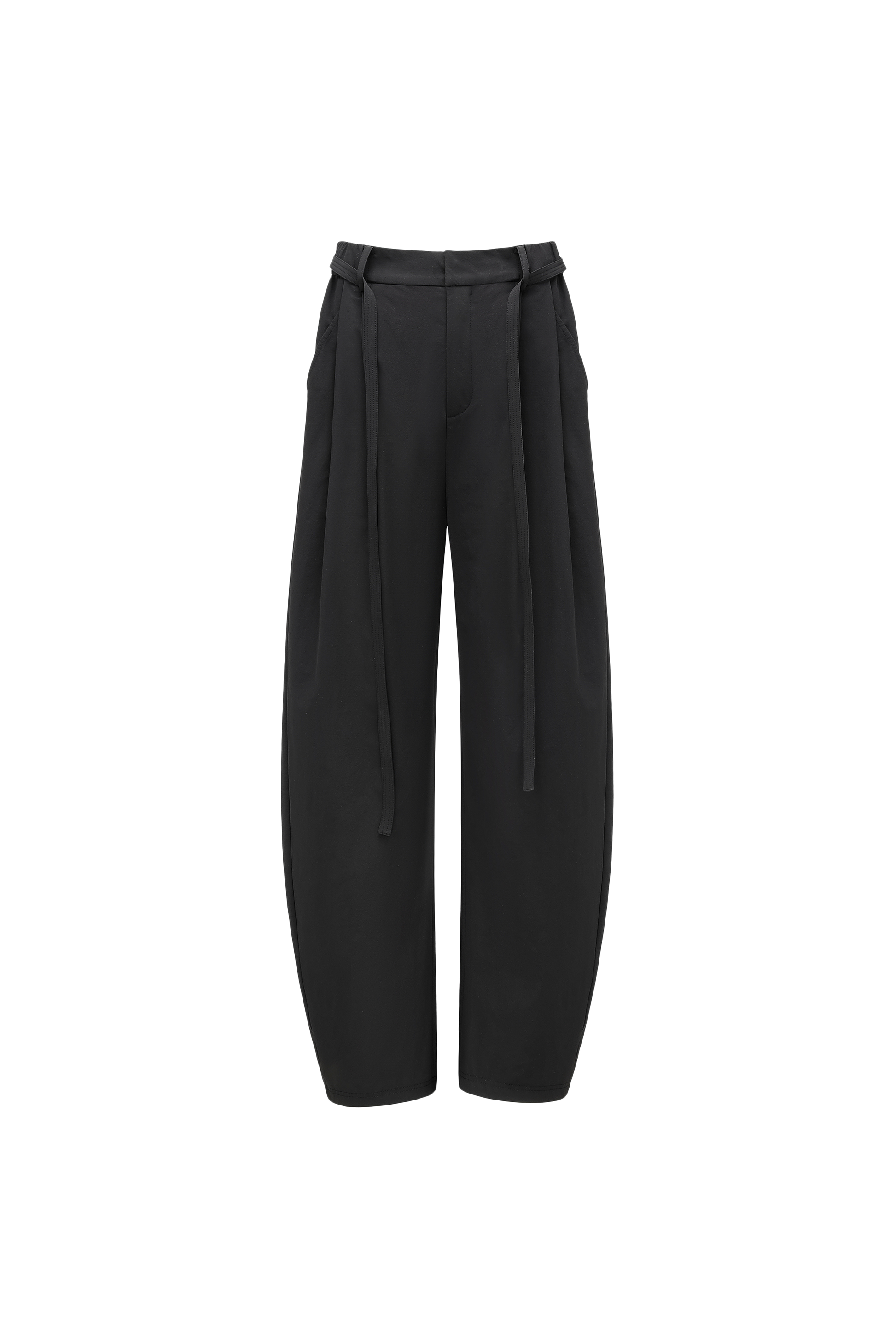 Curved Hem Pants