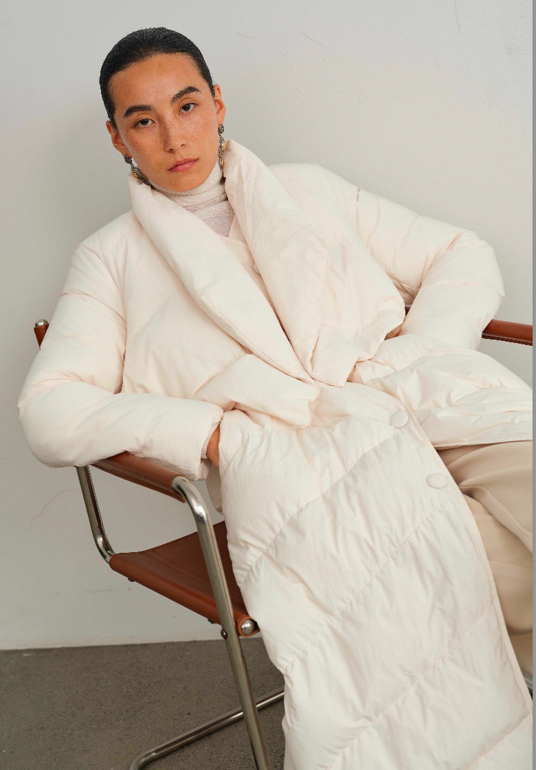 Dual-Layer Goose Down Coat