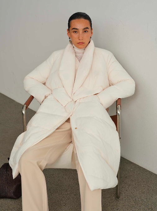 Dual-Layer Goose Down Coat