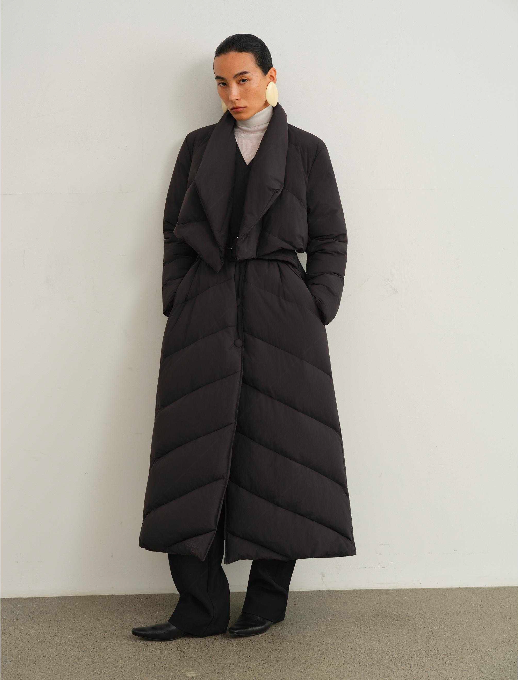 Dual-Layer Goose Down Coat