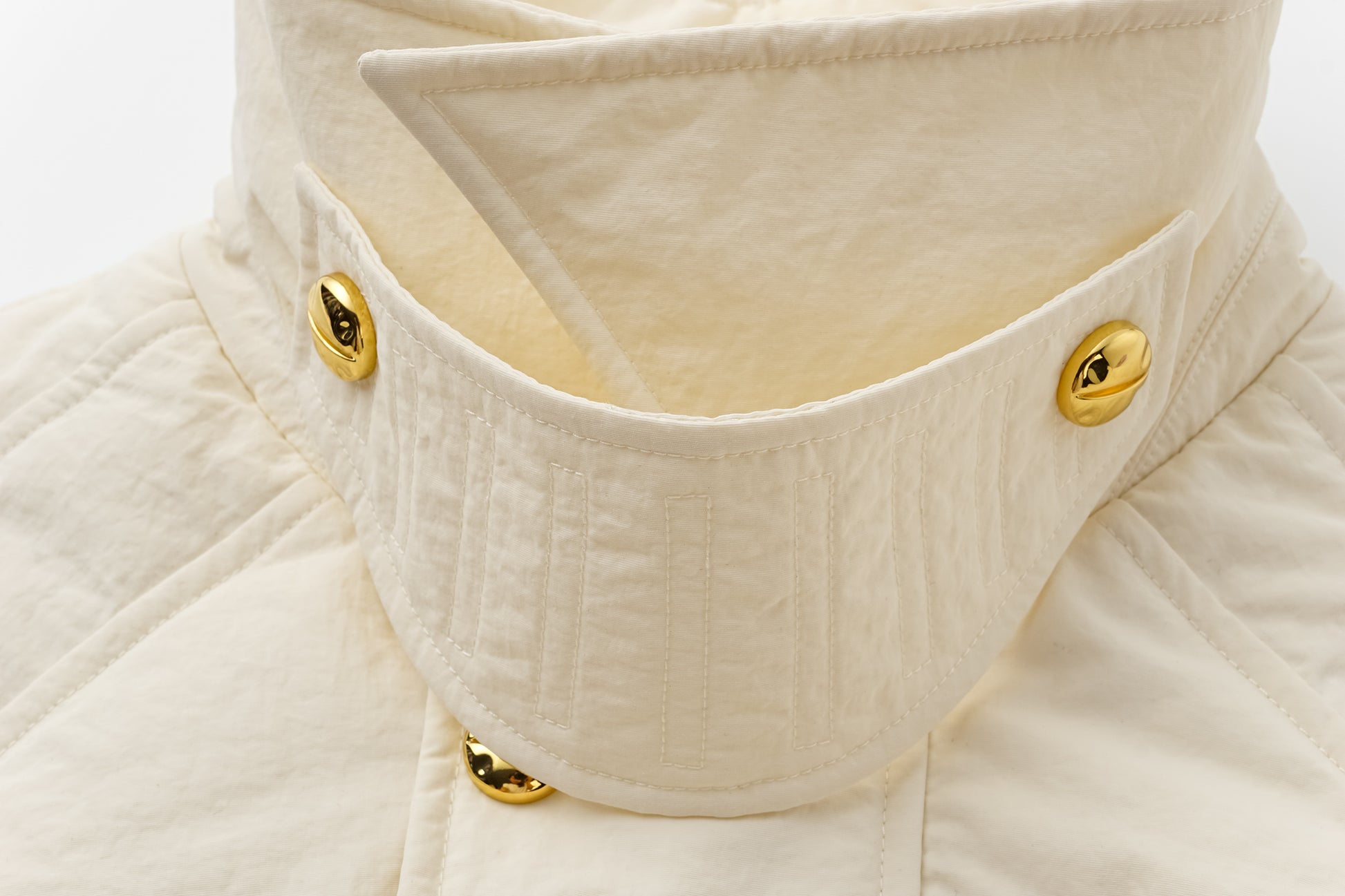 Raglan Sleeve White Goose Down Coat