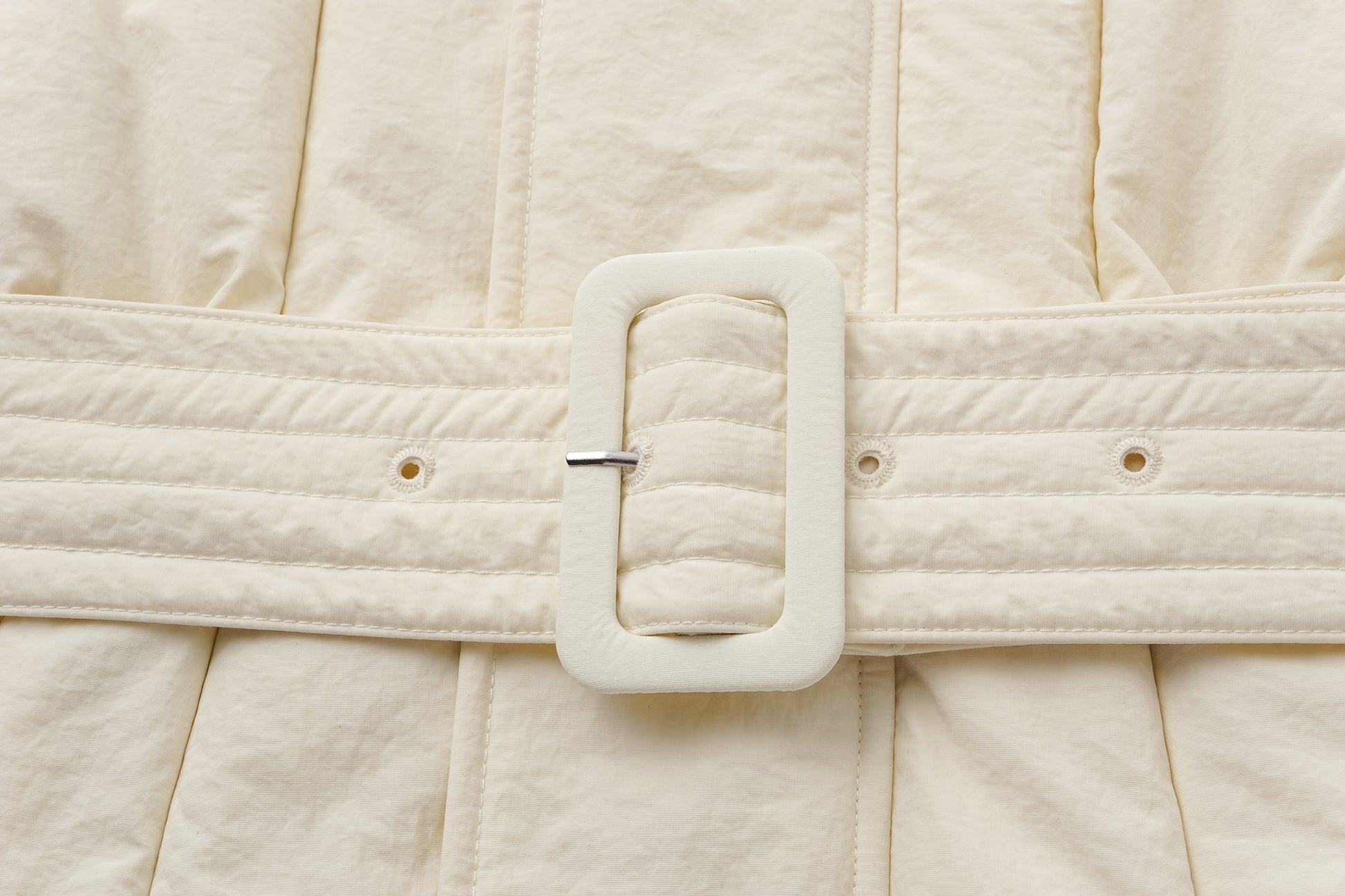 Raglan Sleeve White Goose Down Coat