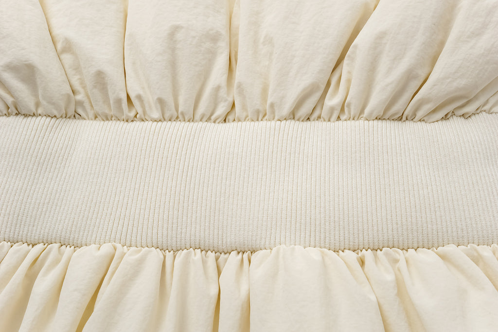 Raglan Sleeve White Goose Down Coat