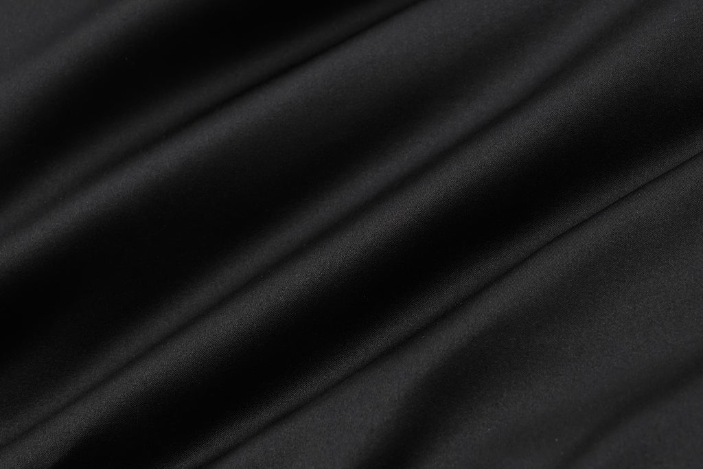 Stand-Collar Tied Long Down Coat