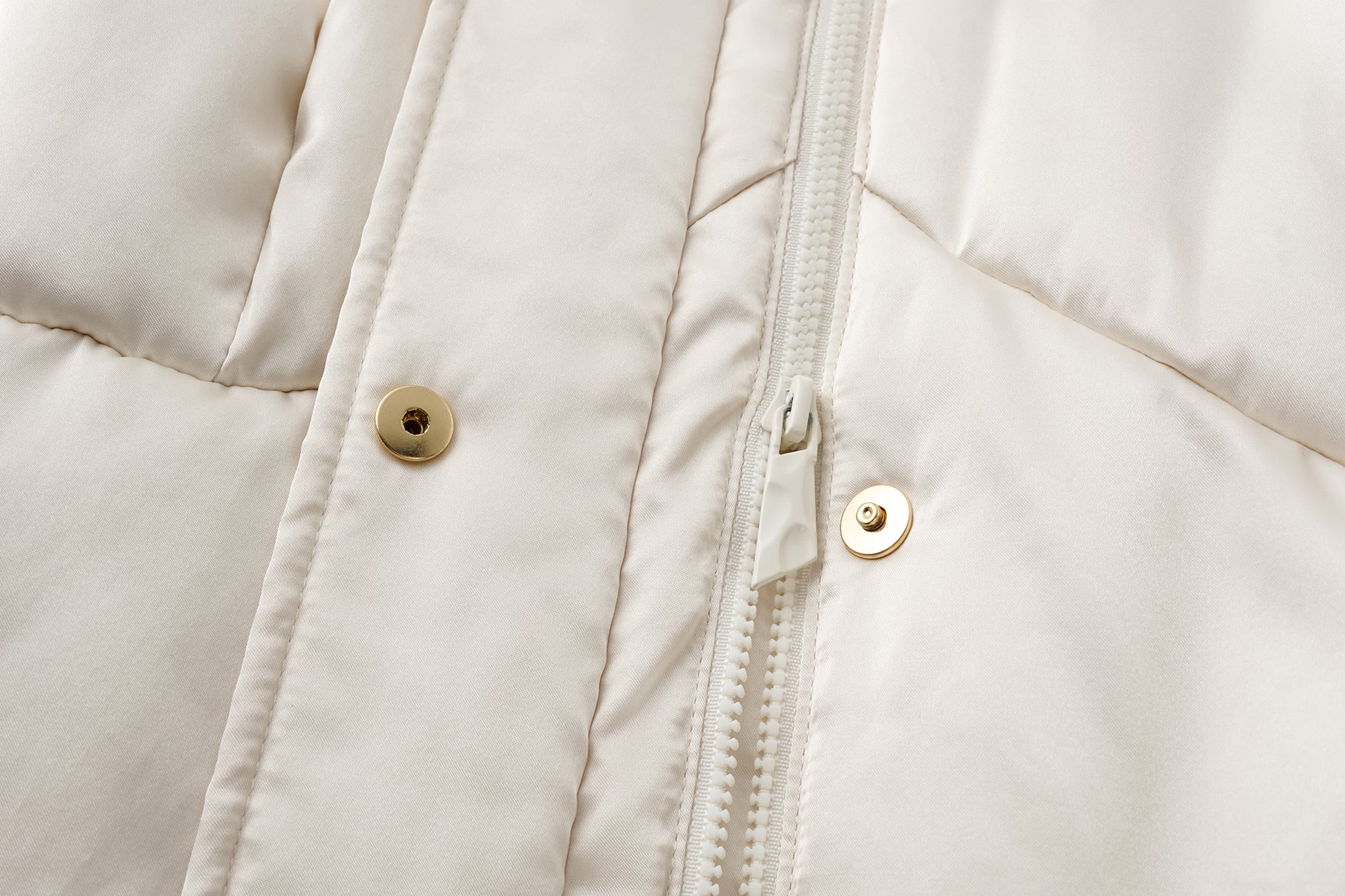 Fox Fur Hooded Fitted Down Jacket