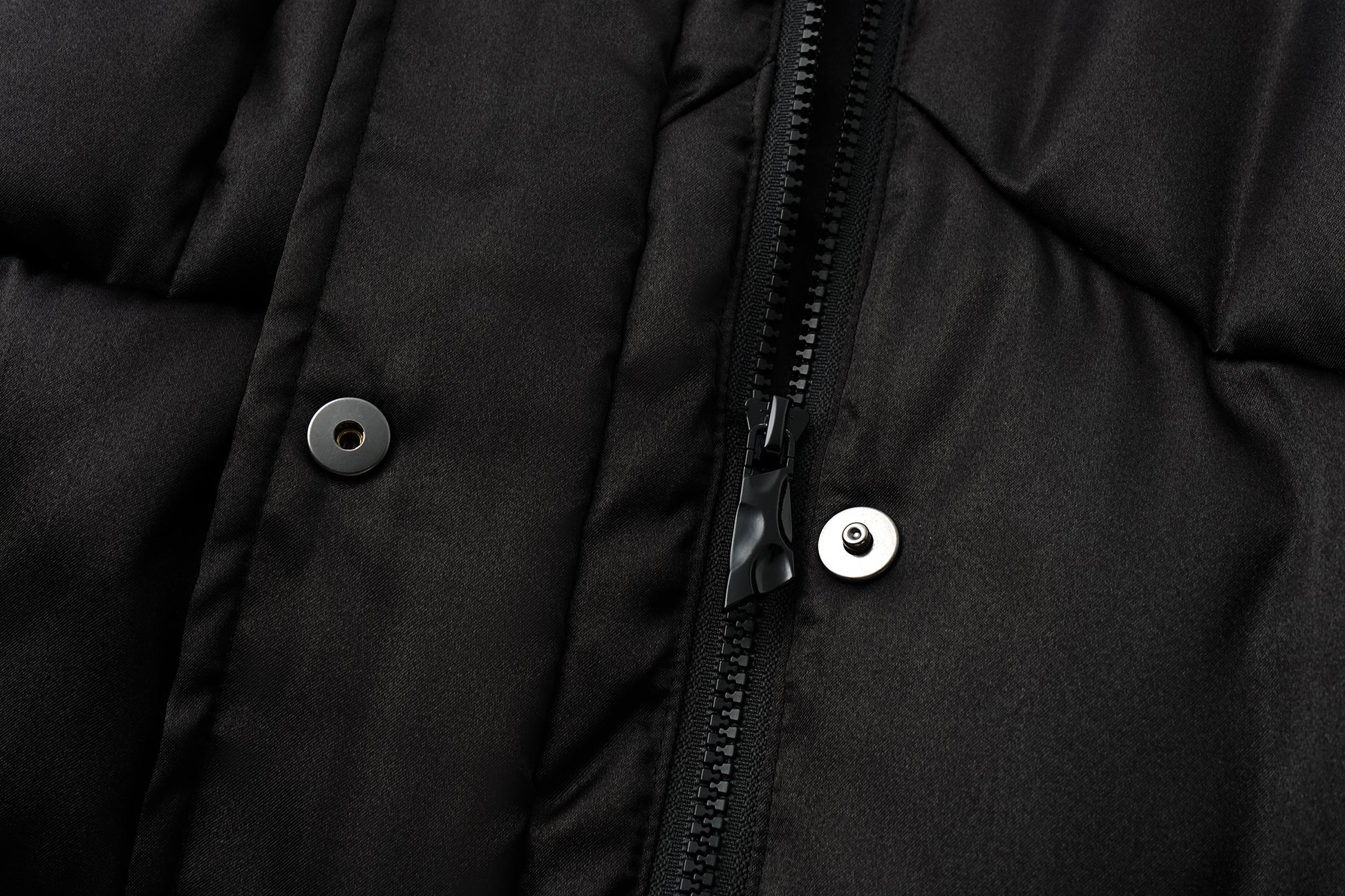 Fox Fur Hooded Fitted Down Jacket