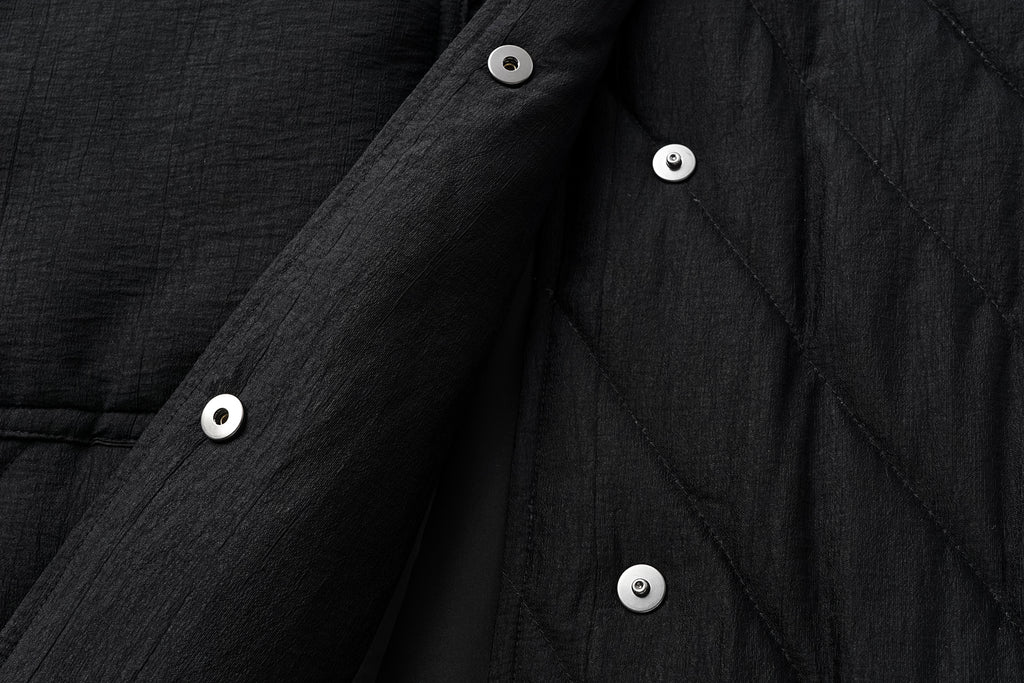 Toggle-Button Long Down Coat