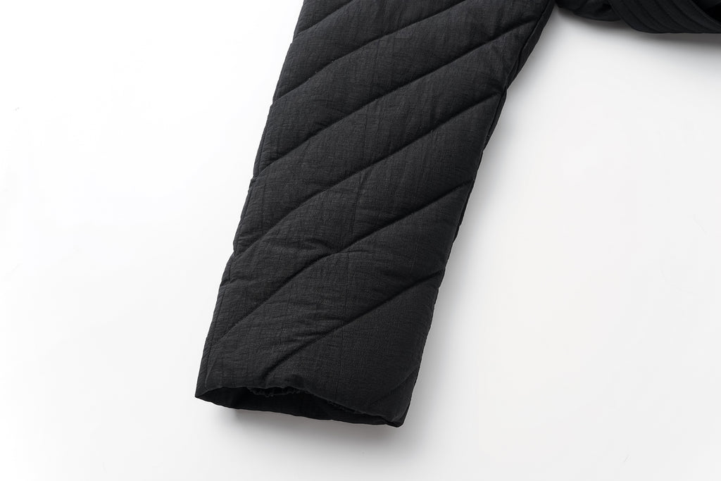 Toggle-Button Long Down Coat