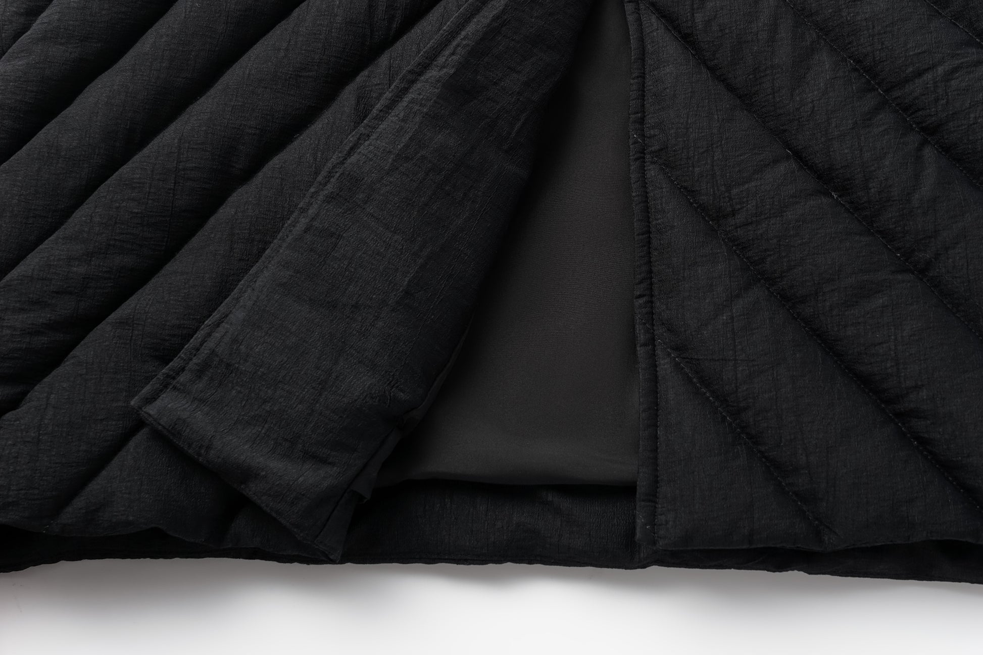 Toggle-Button Long Down Coat