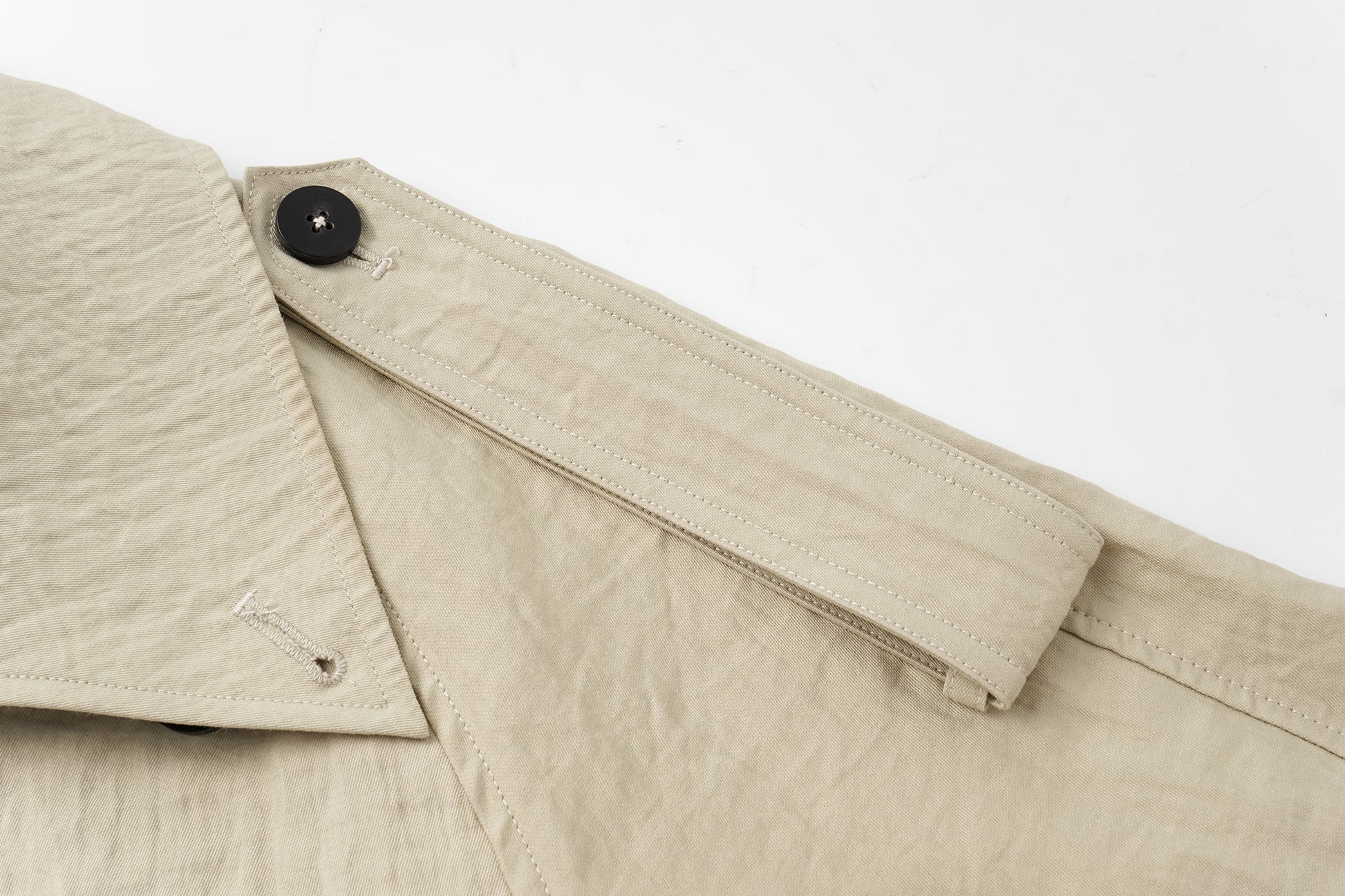 Textured Raglan-Sleeve Long Trench Coat with Organic Draping