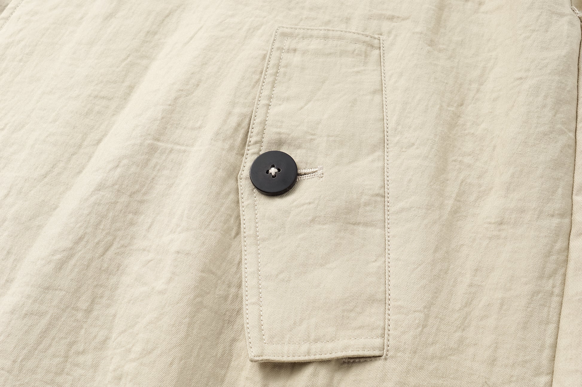 Textured Raglan-Sleeve Long Trench Coat with Organic Draping