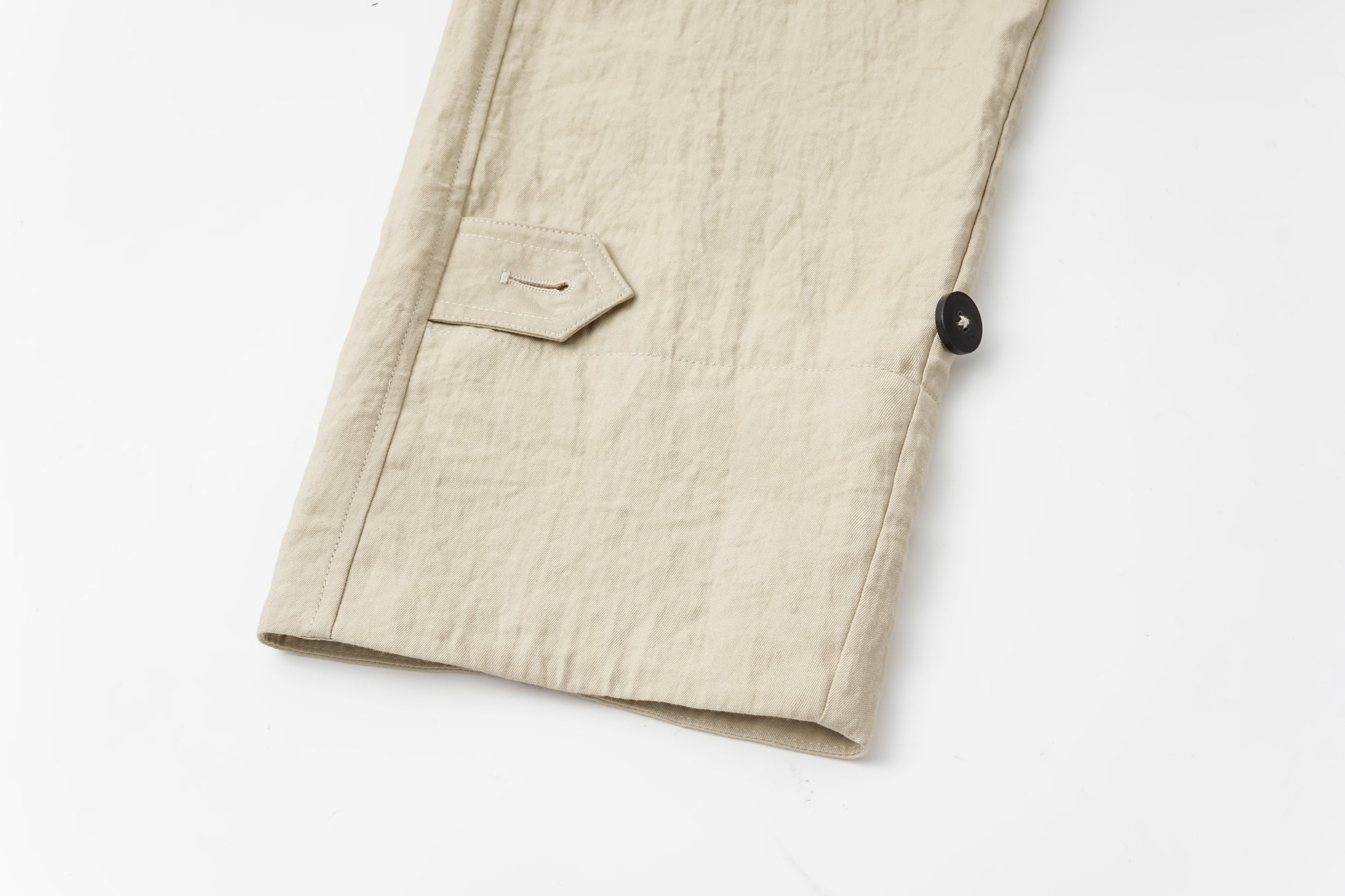 Textured Raglan-Sleeve Long Trench Coat with Organic Draping