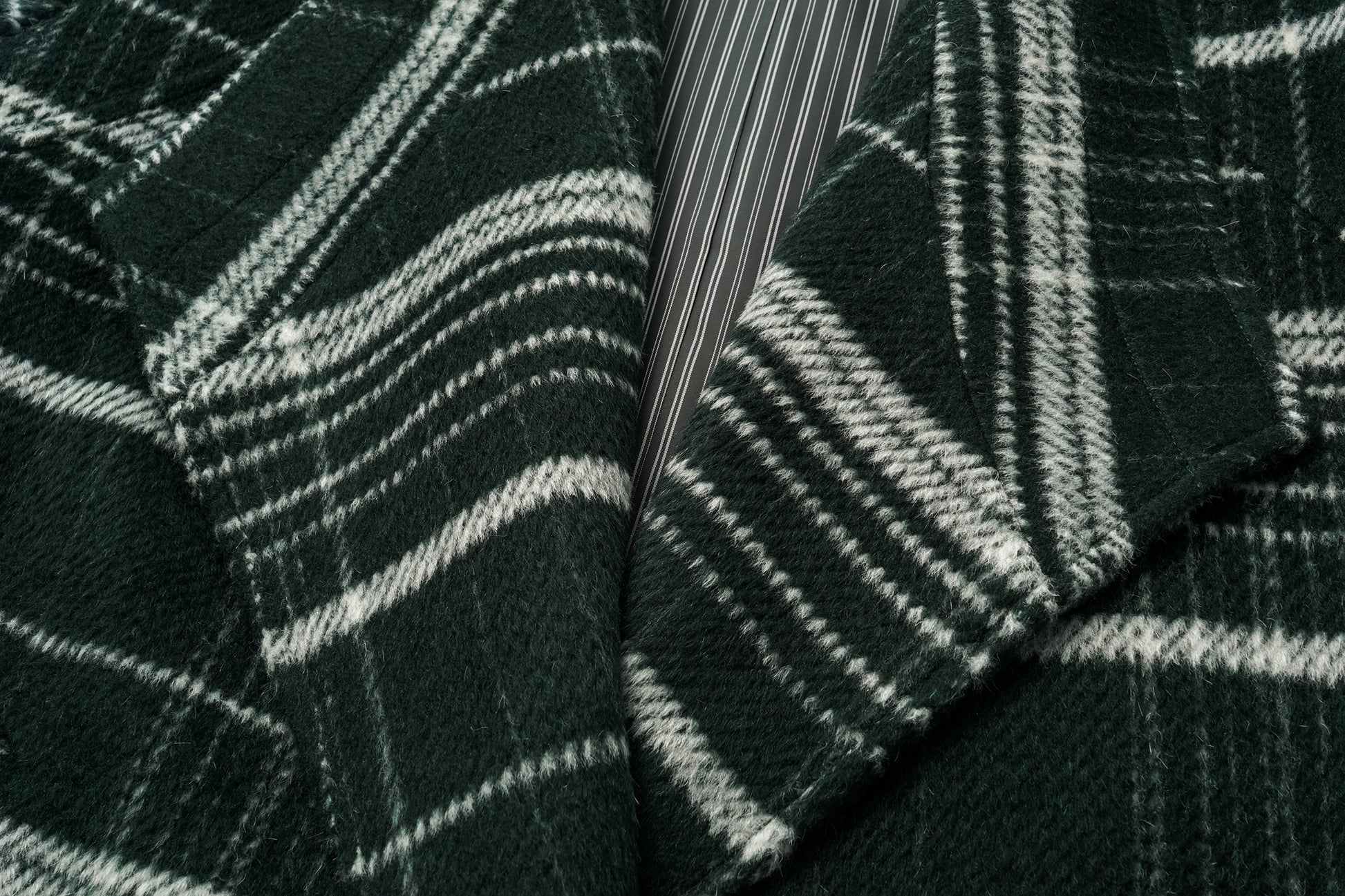 Glen Check Long Coat