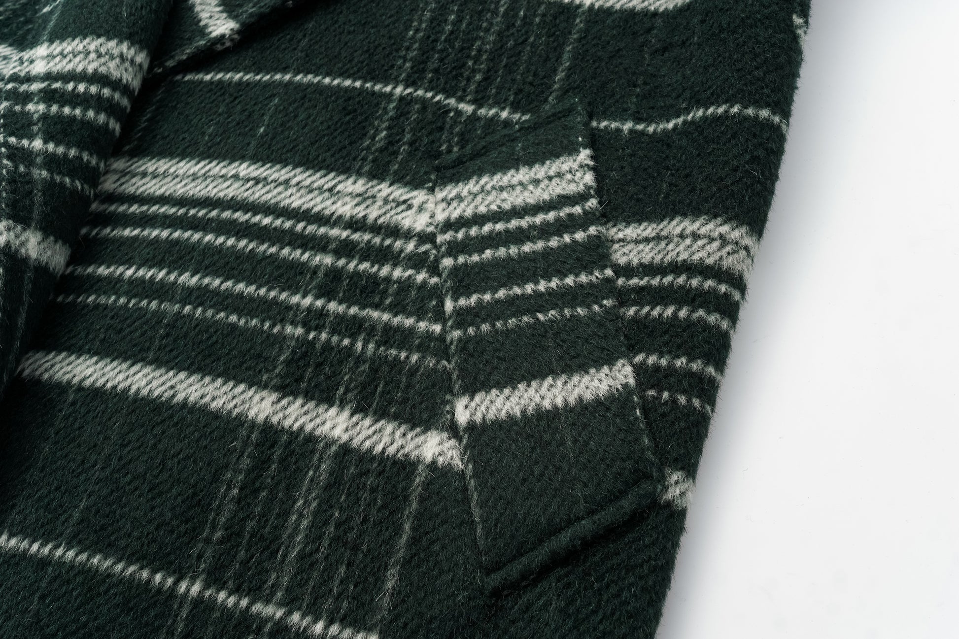 Glen Check Long Coat