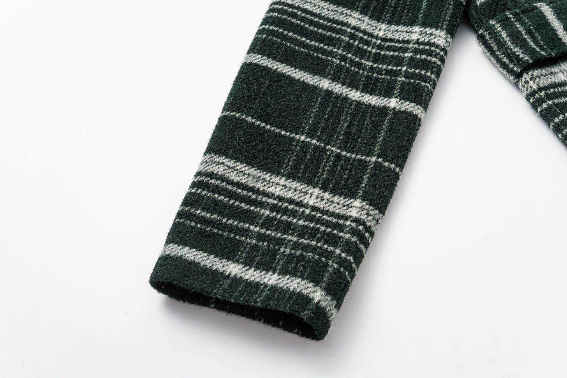 Glen Check Long Coat