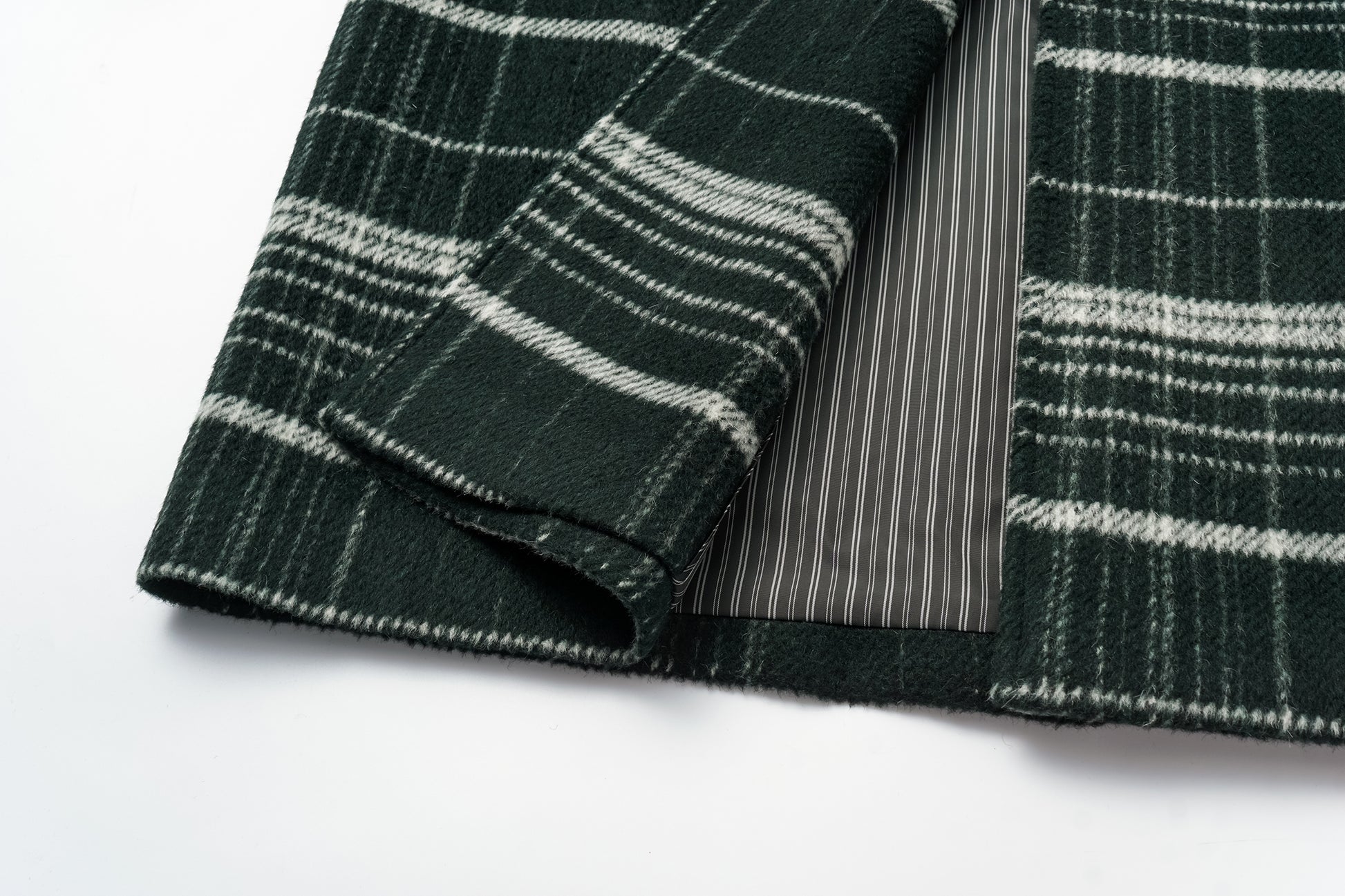 Glen Check Long Coat