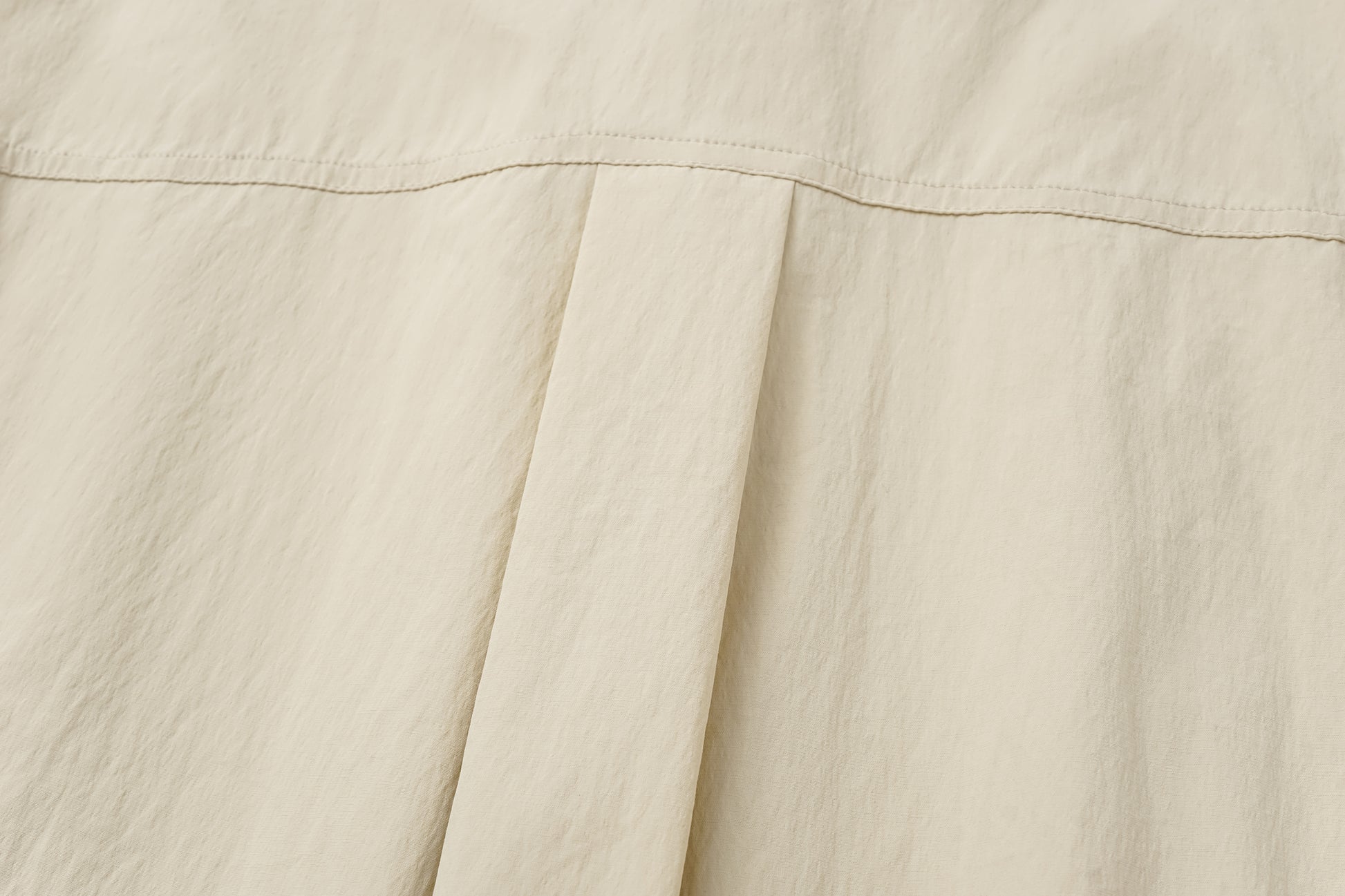 Magnetic-Closure High-Neck Trench Coat