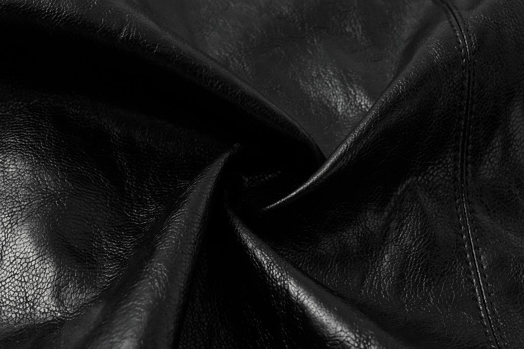 Knee-Length Pencil Skirt (Faux Leather)