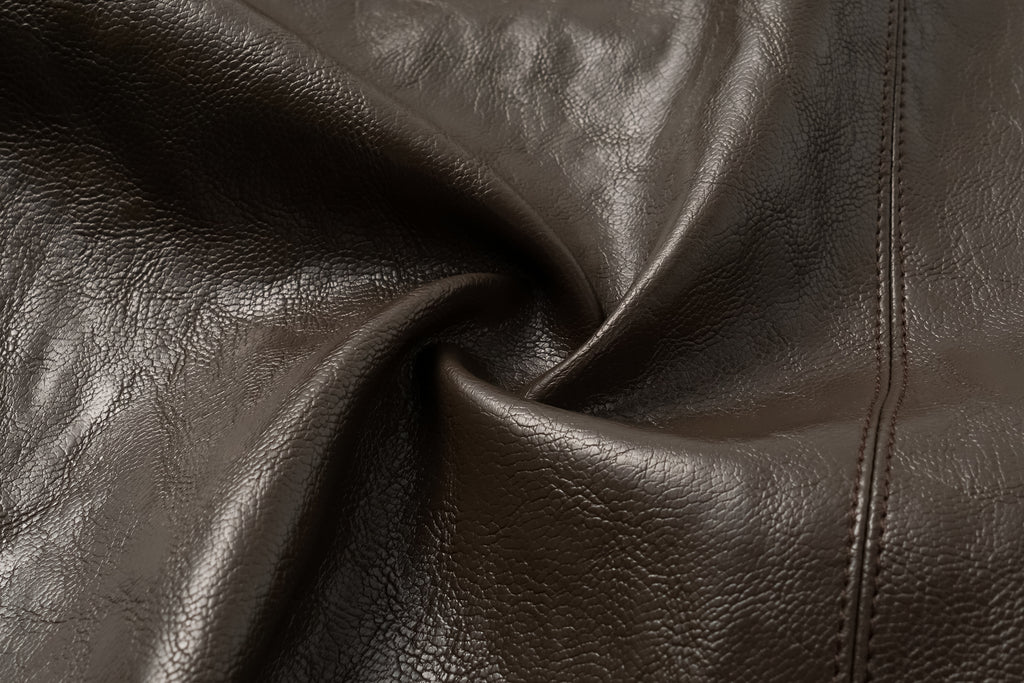 Knee-Length Pencil Skirt (Faux Leather)