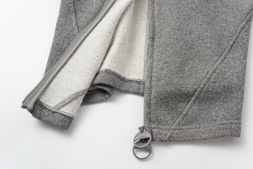 High-Neck Two-Way Zip Athletic Jacket