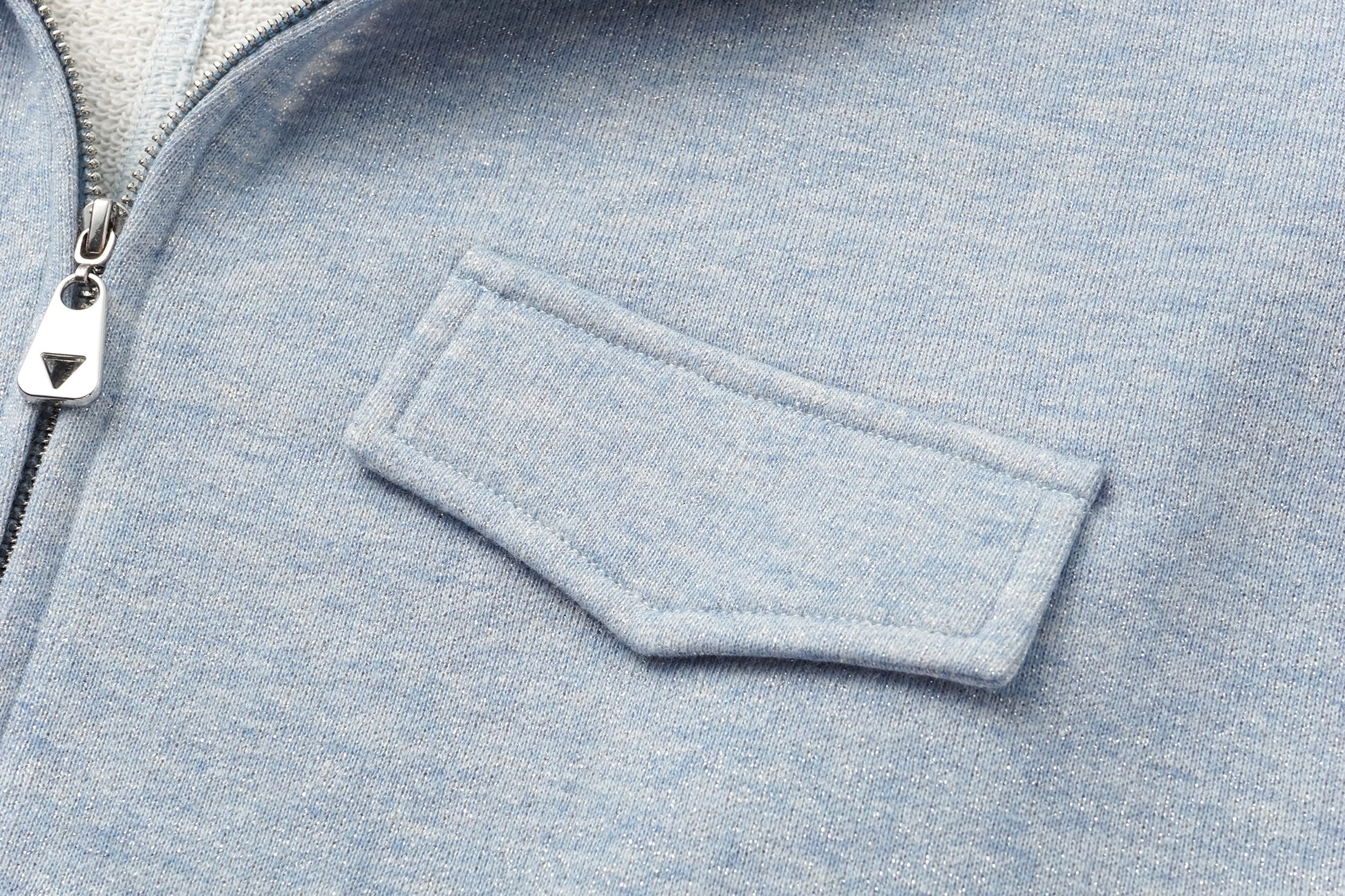 High-Neck Two-Way Zip Athletic Jacket