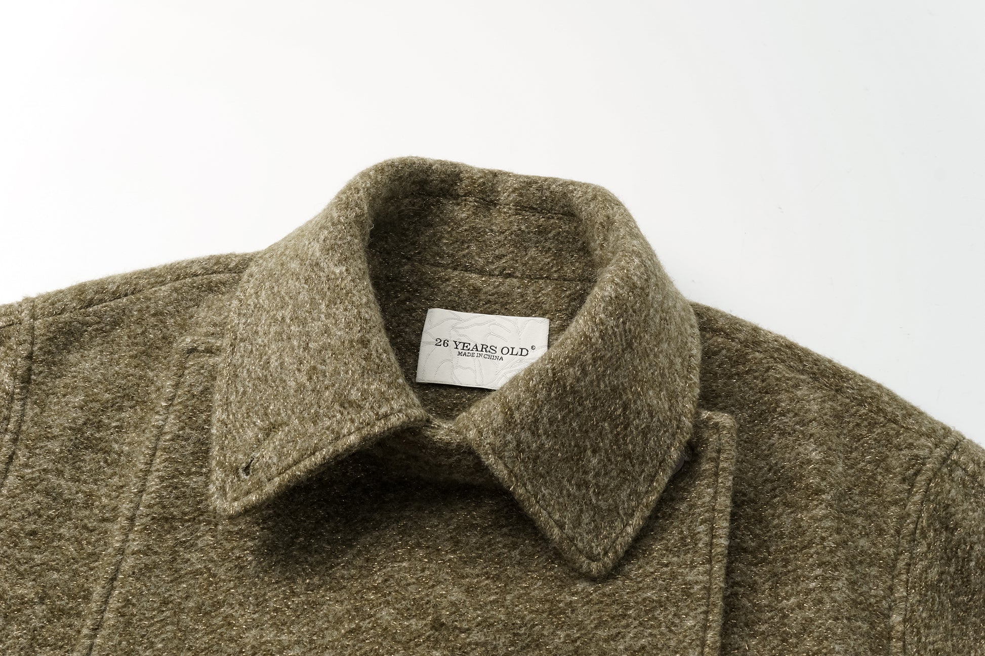 Wool-Blend Overcoat