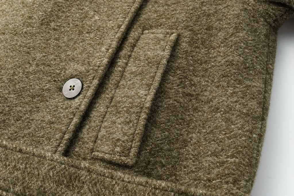 Wool-Blend Overcoat