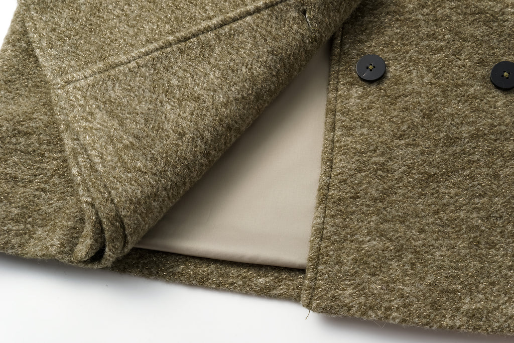 Wool-Blend Overcoat