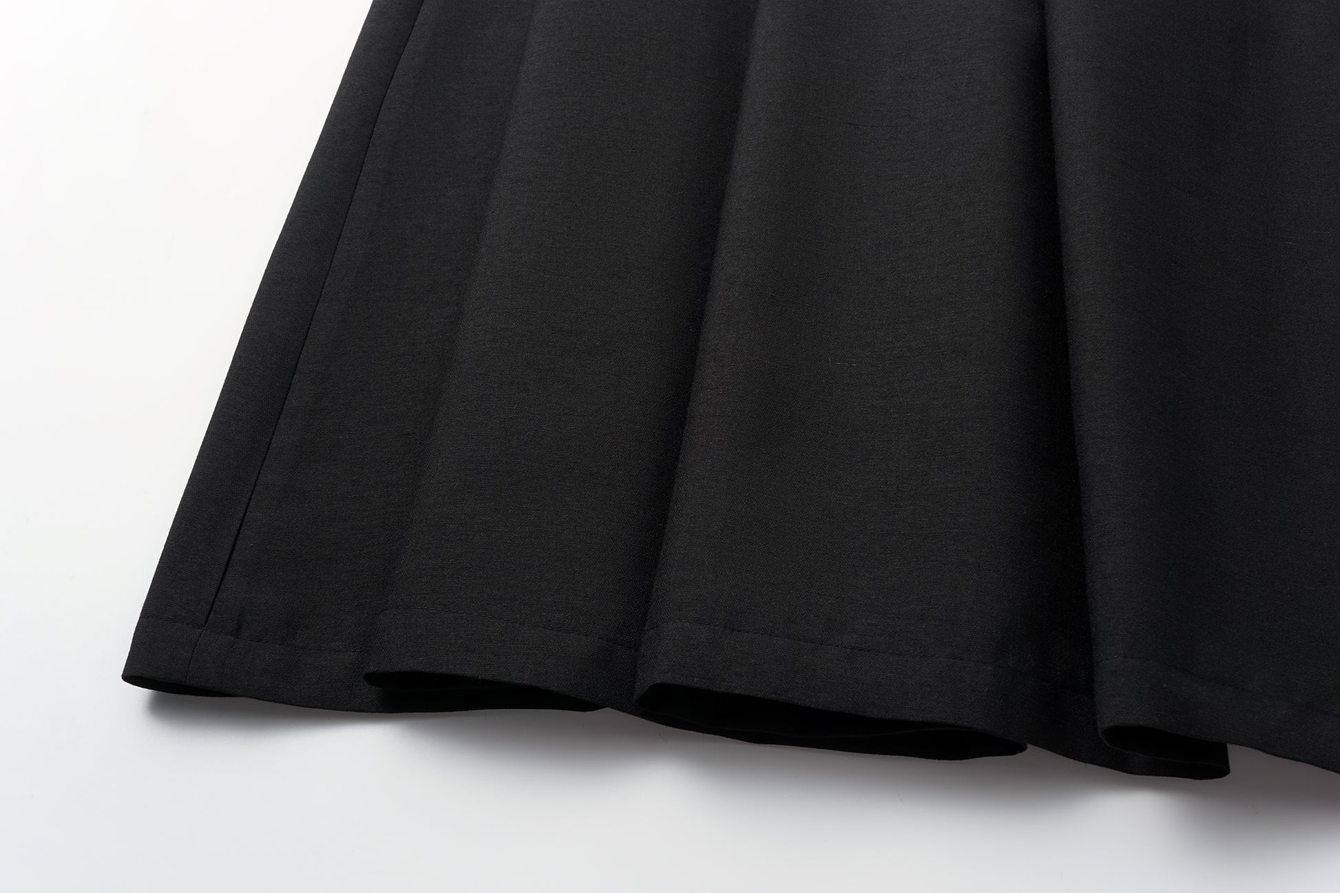 Two-Piece Trench Dress Set (Short Jacket + Sleeveless V-Neck Dress)