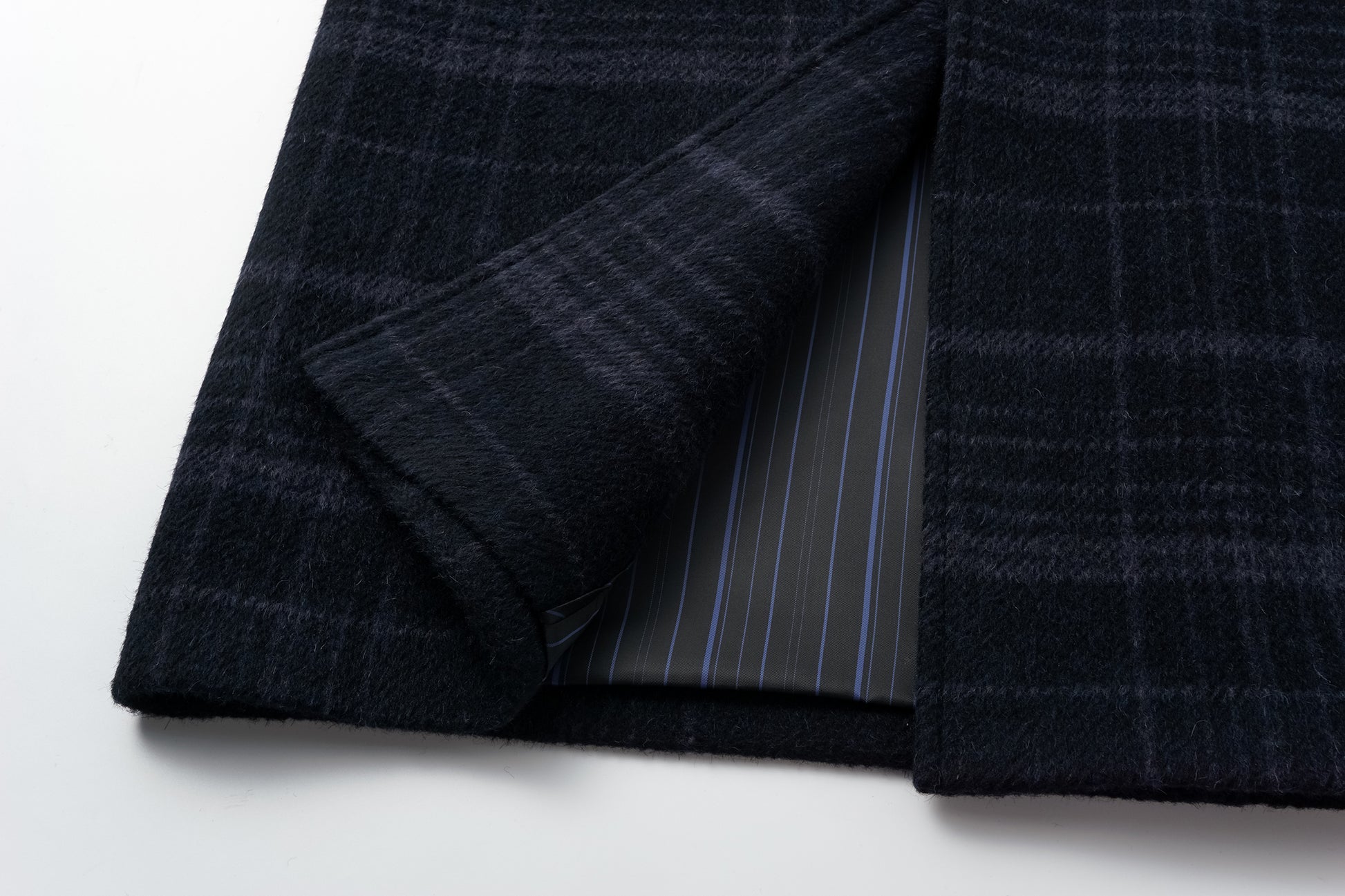 Glen Check Long Coat