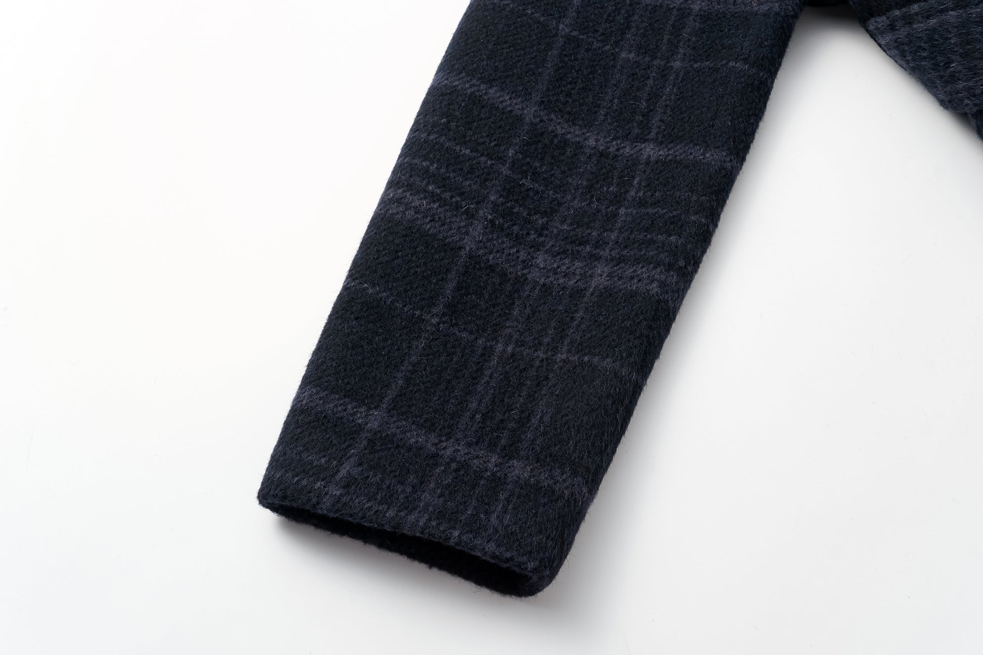 Glen Check Long Coat