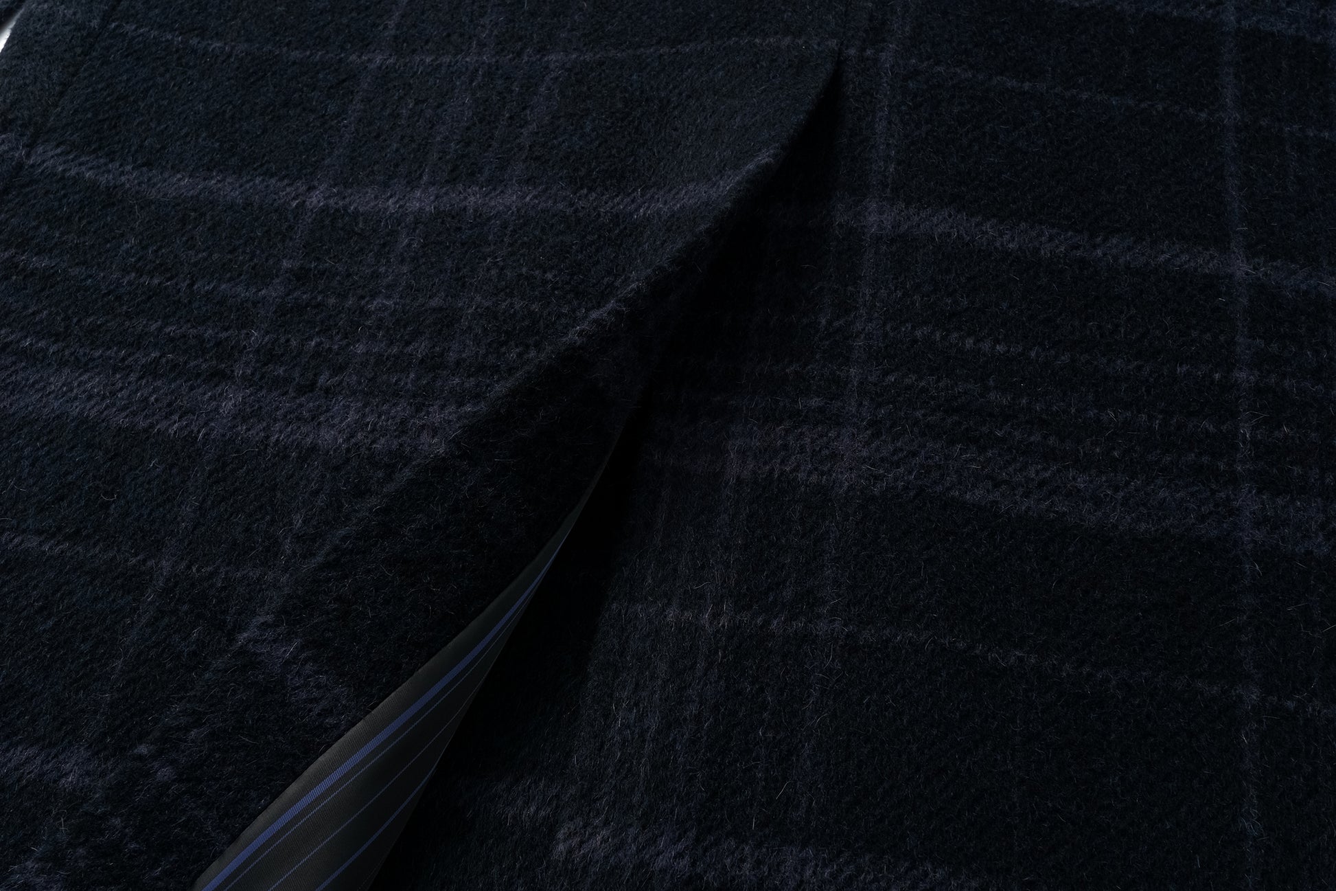 Glen Check Long Coat