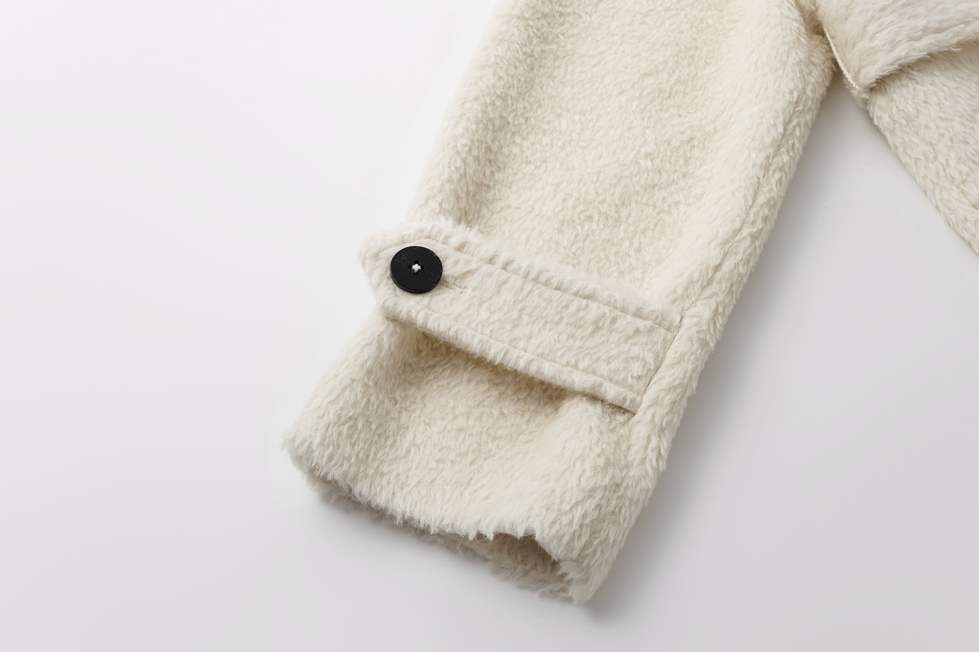 Alpaca-Wool Blend Long Overcoat